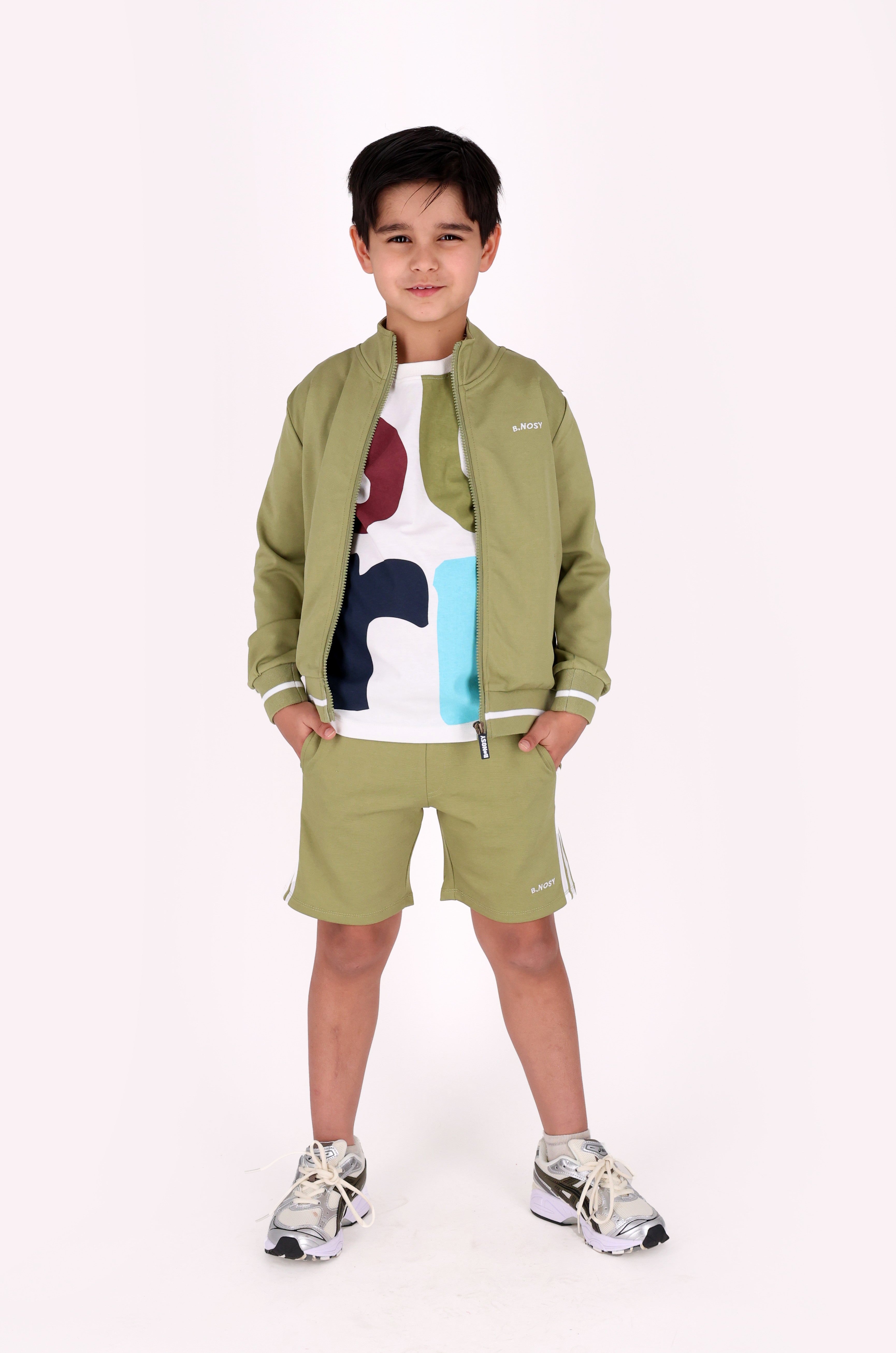 B.Nosy Pim korte broek groen