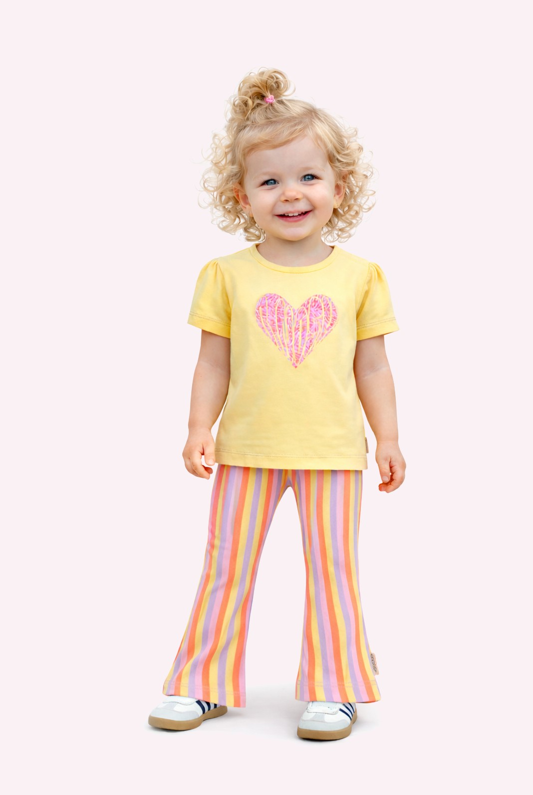 B.Nosy Tammy mini T-shirt geel
