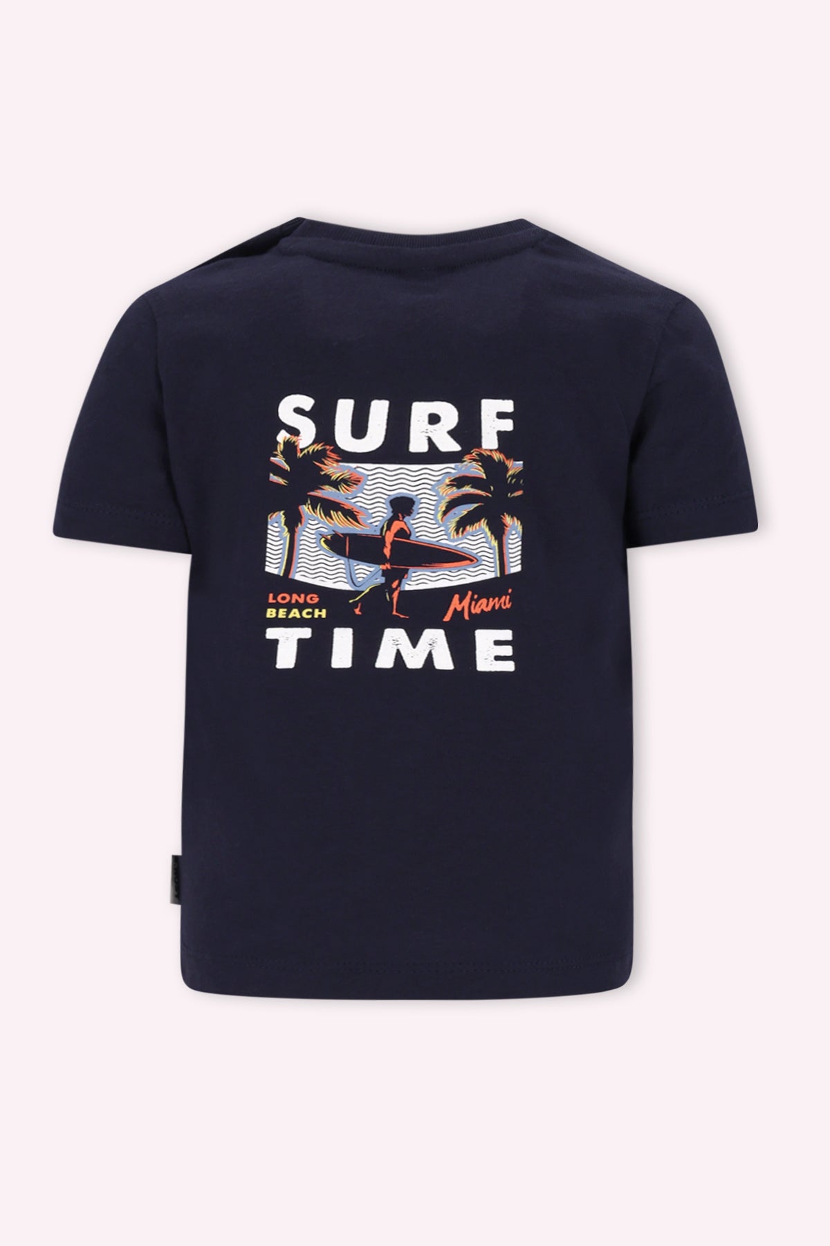 B.Nosy Timmy mini T-shirt navy