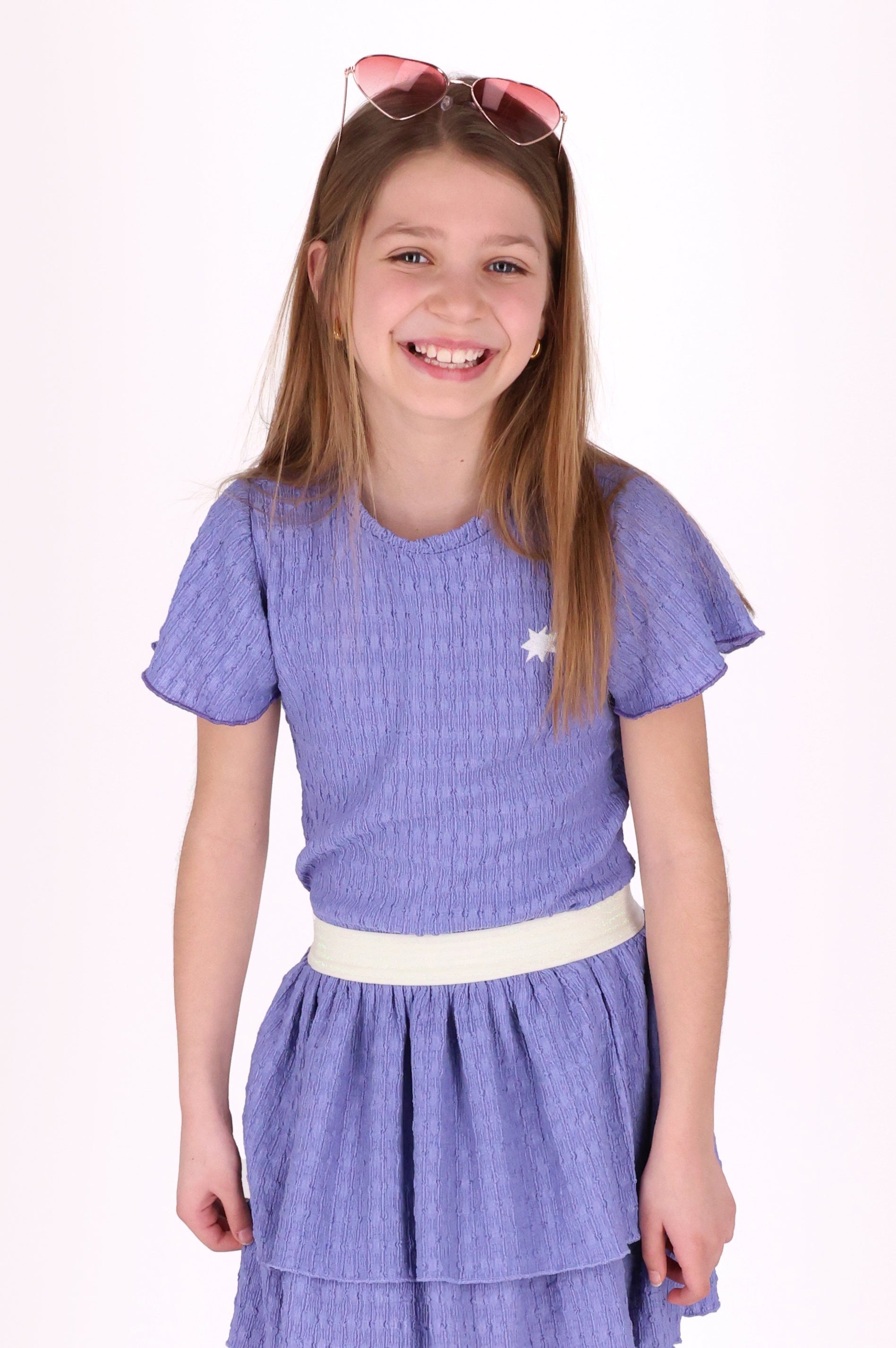 B.Nosy Tiffany top lichtblauw