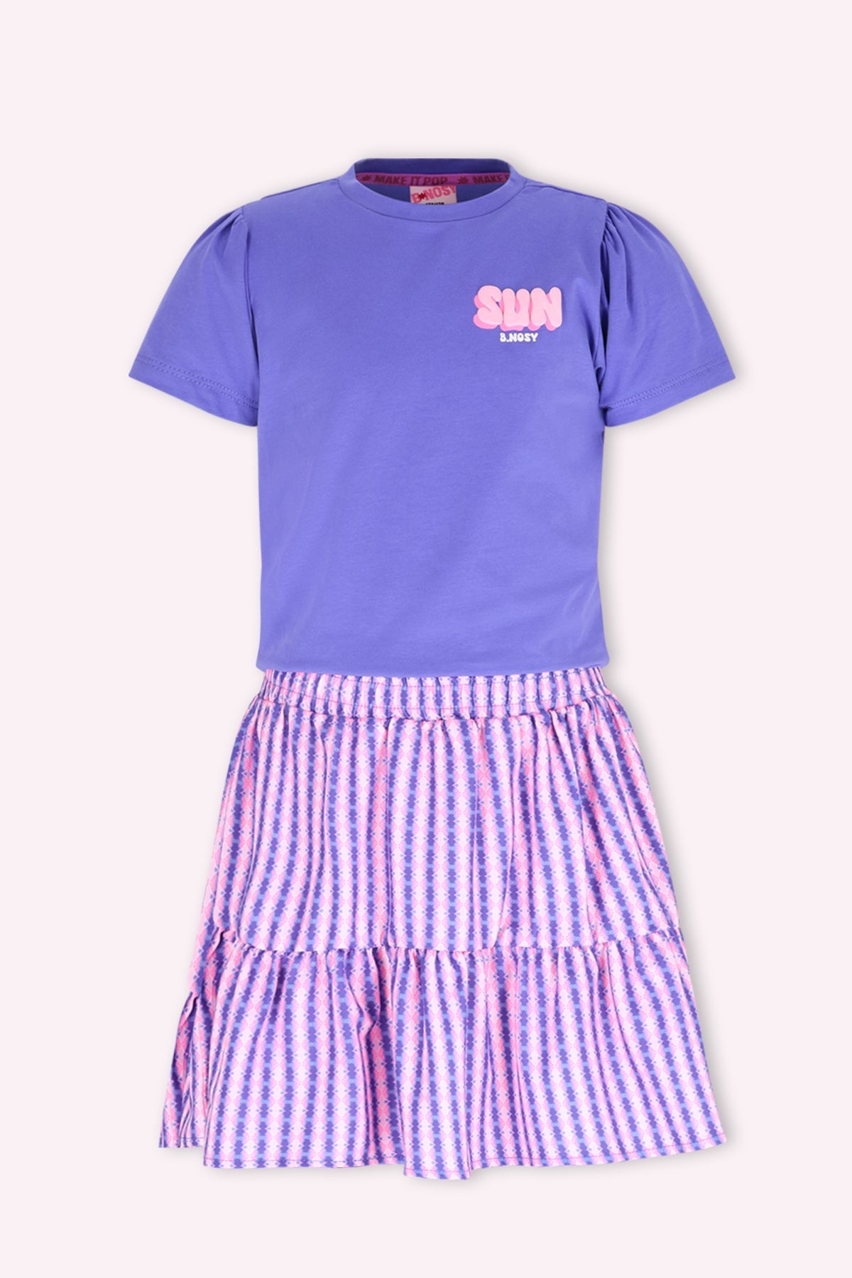 B.Nosy Dunya jurk blauw