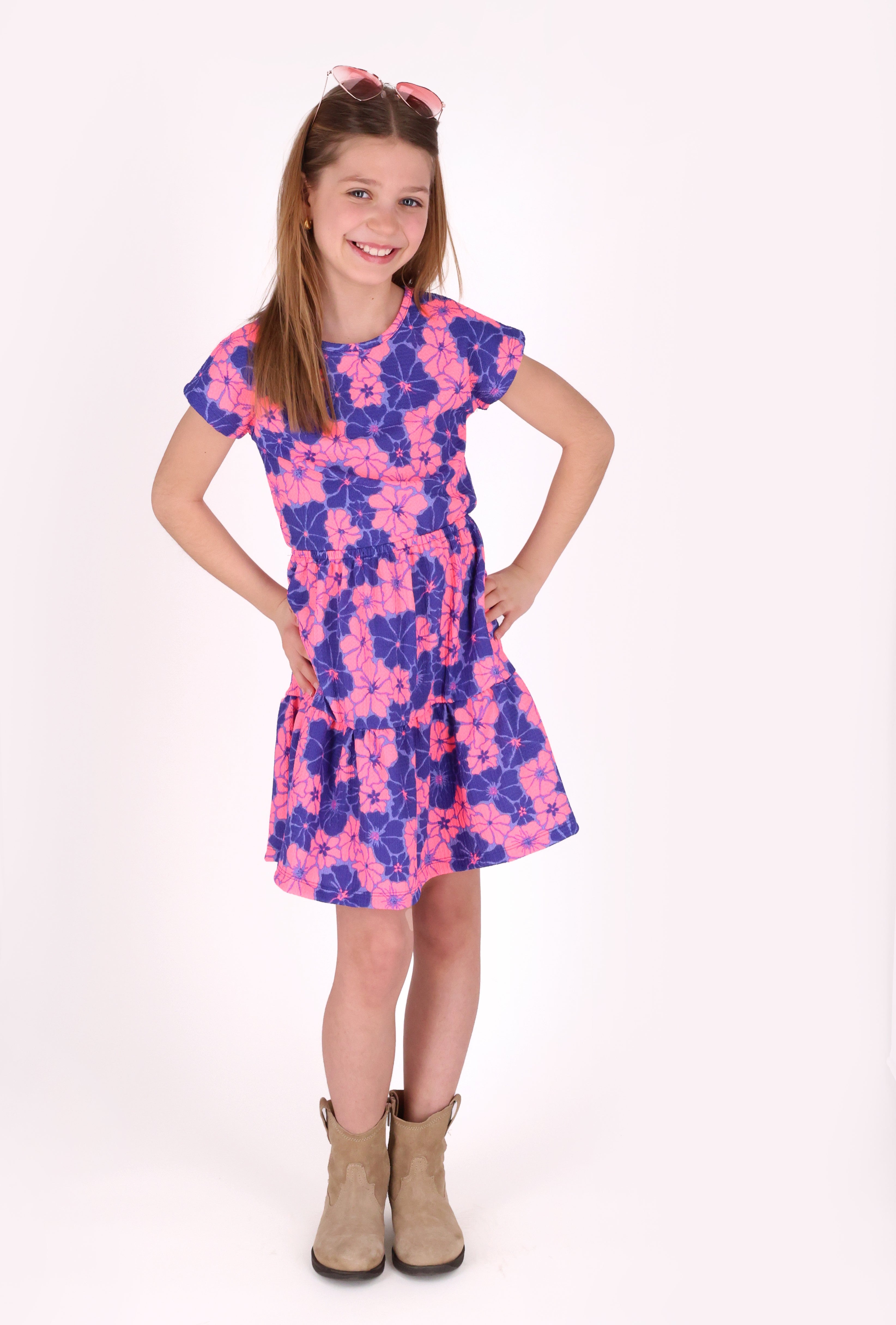 B.Nosy Darla jurk cheery bloemen