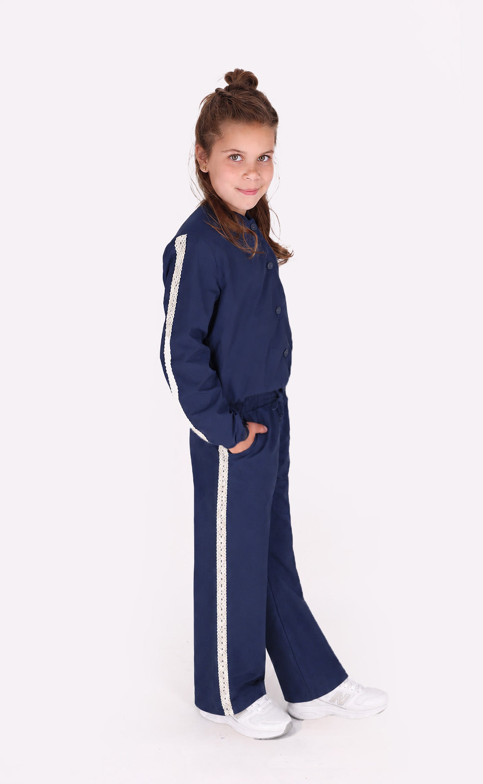Carrie Vest Donkerblauw