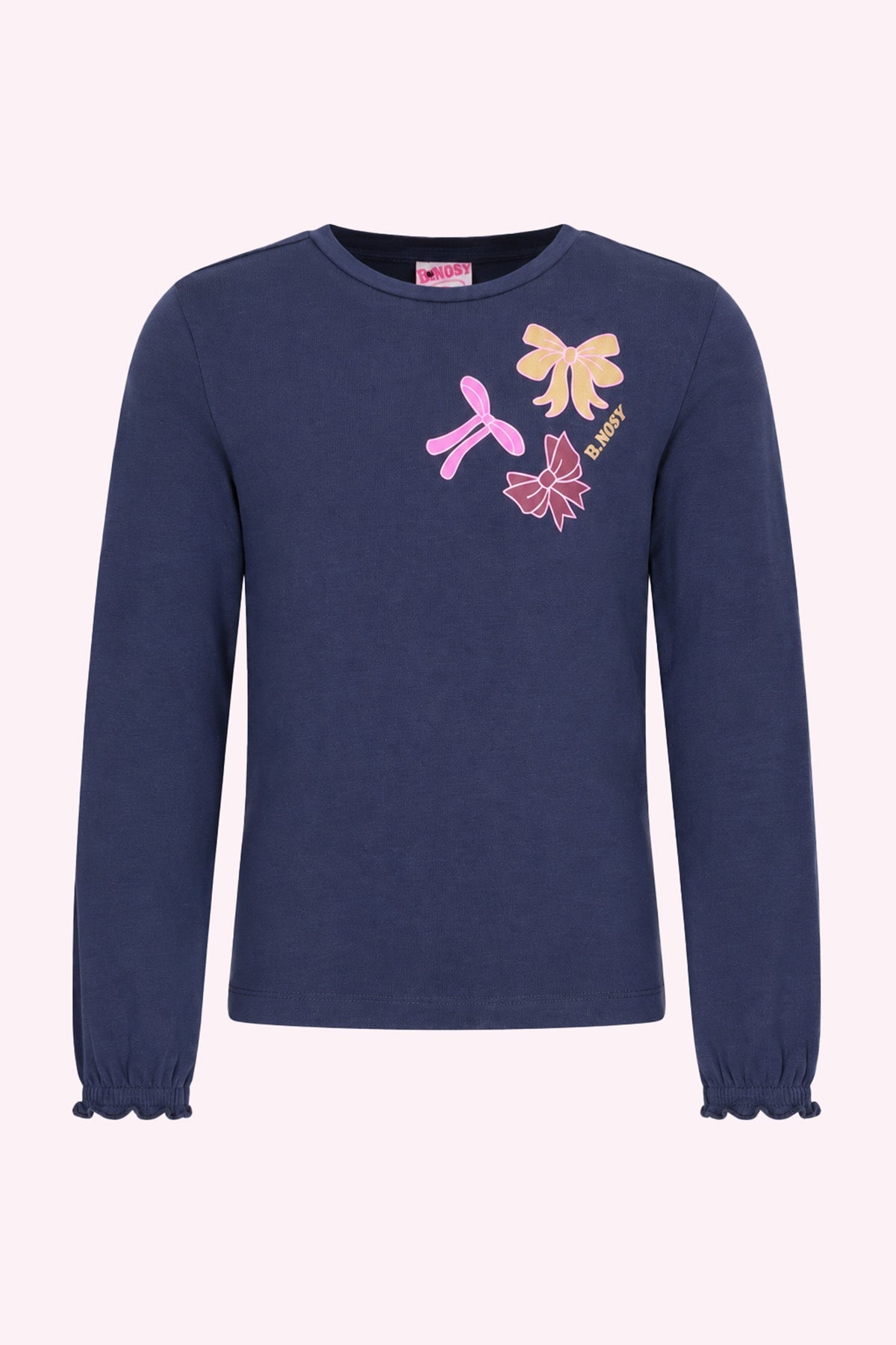 Tonia Lange Mouwen Shirt Donkerblauw