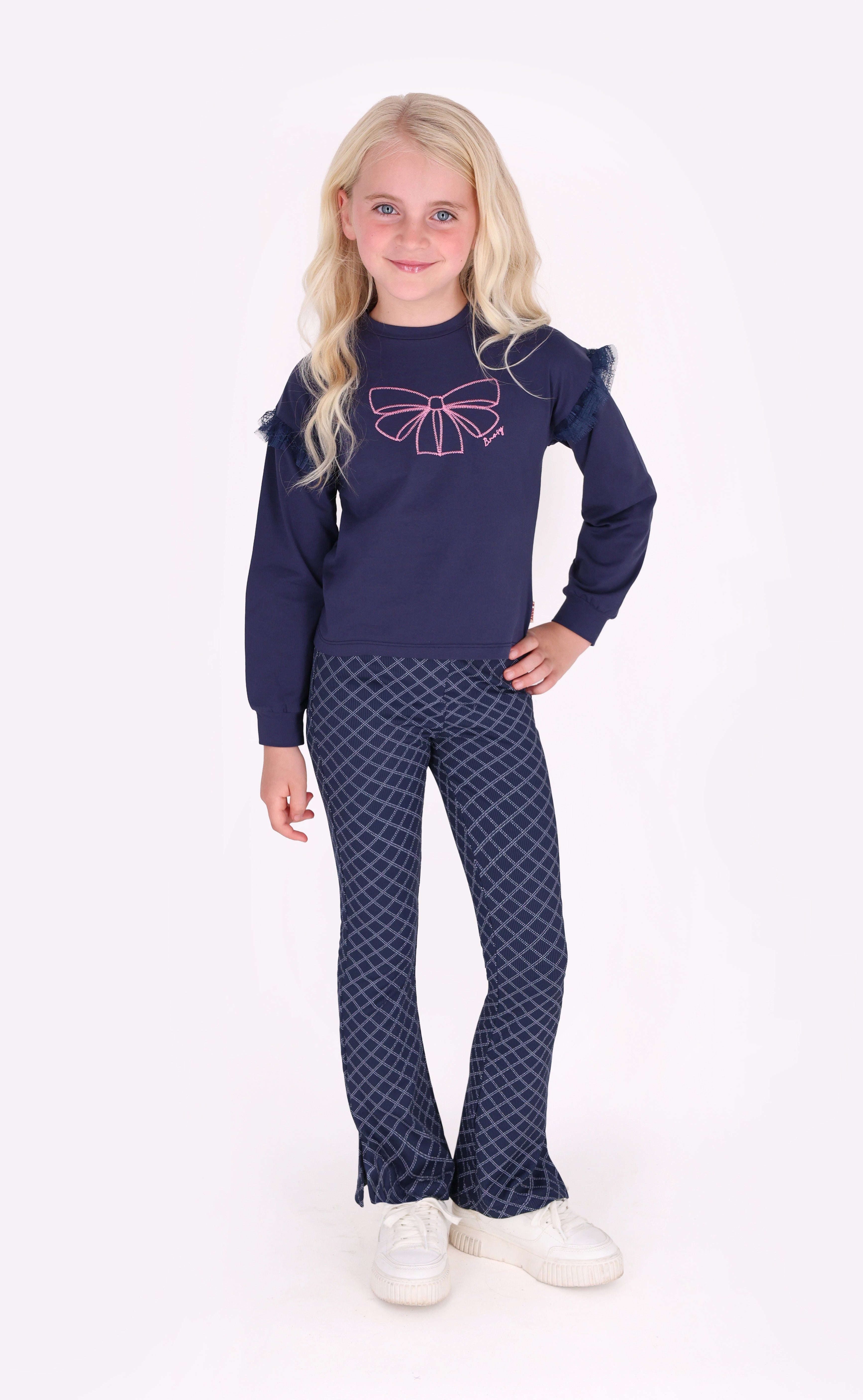 Tilsa Lange Mouwen Shirt Donkerblauw