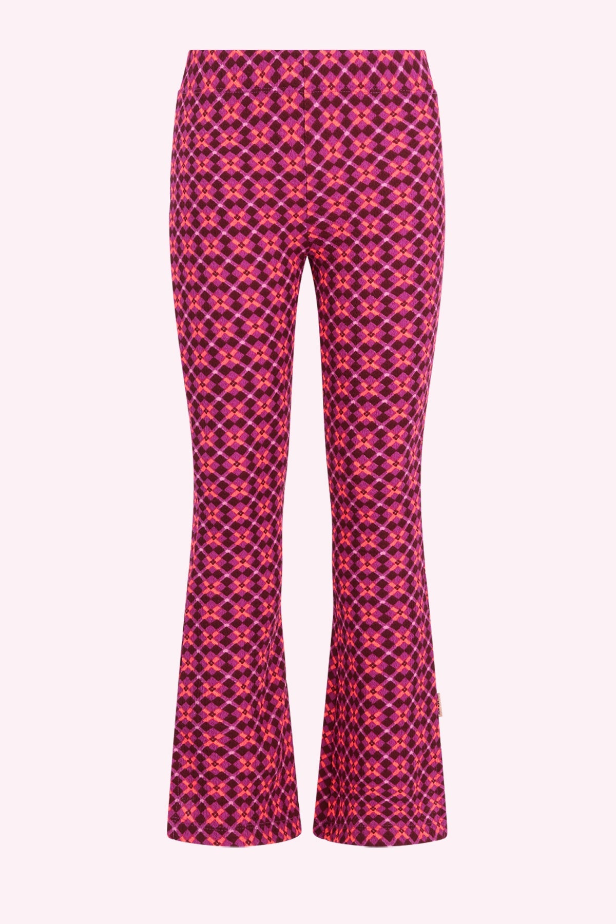 Pepper Uitlopende Broek Roze