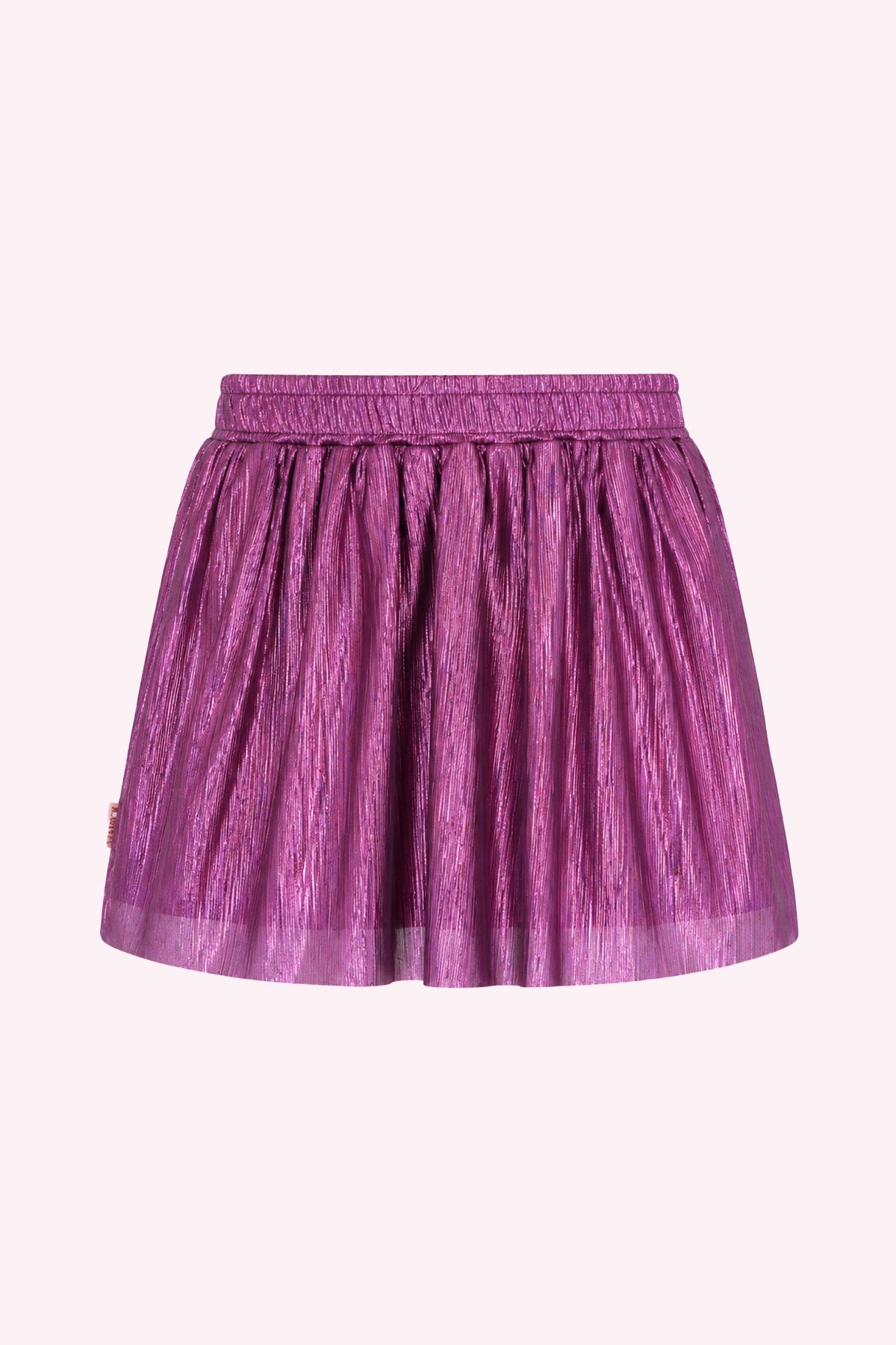 Roza s Metallic Rok Paars