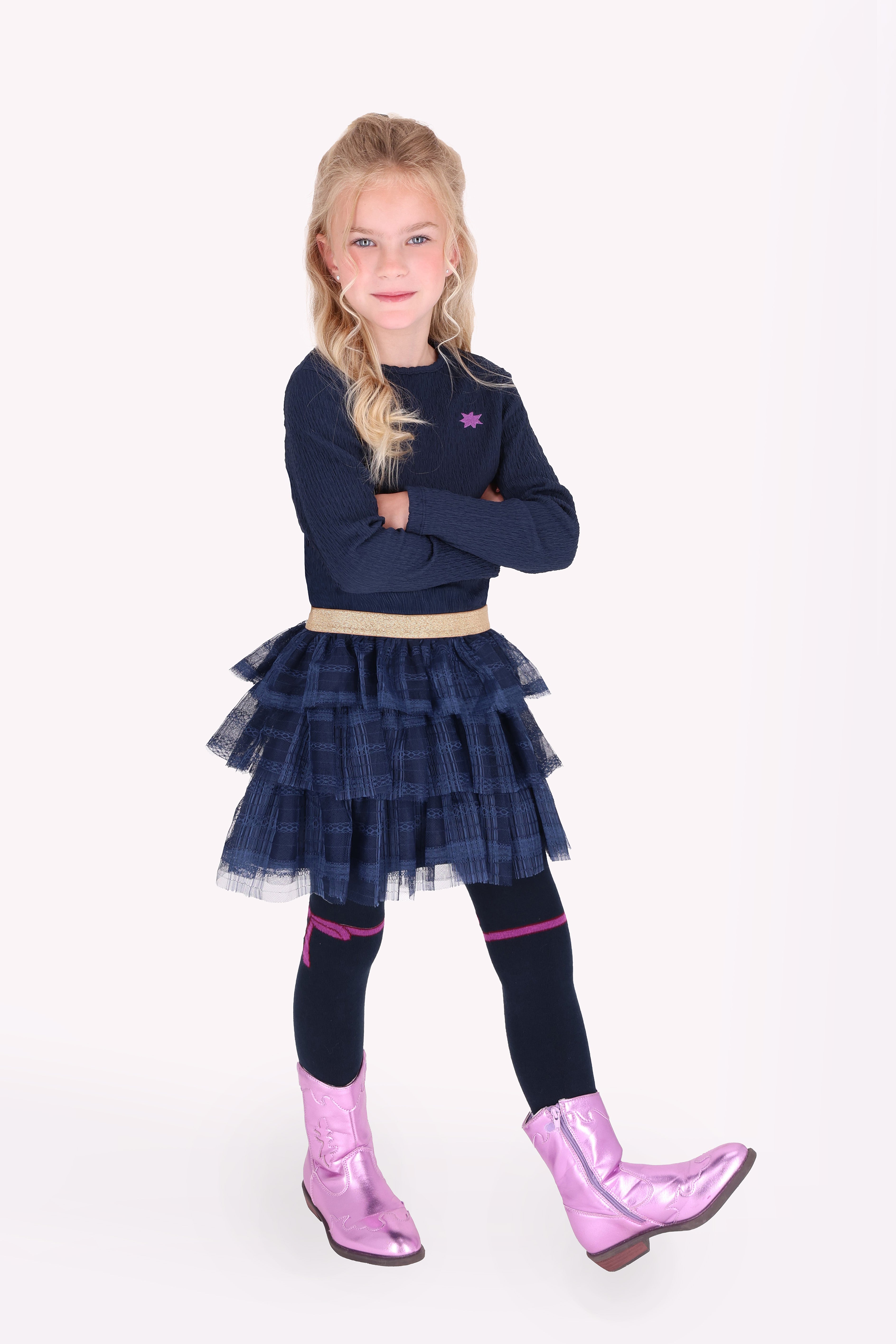Dora Jurk Donkerblauw