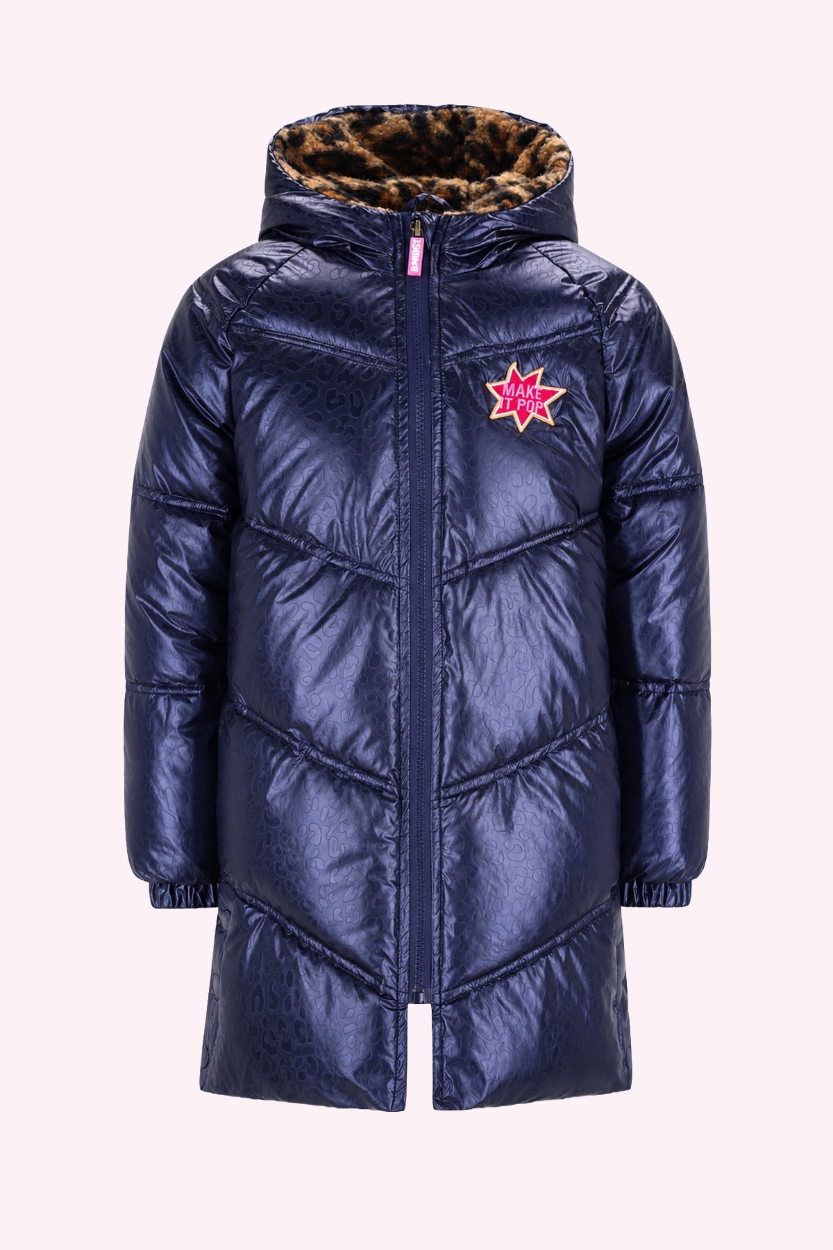 B.Nosy Jade Lange Jas Donkerblauw