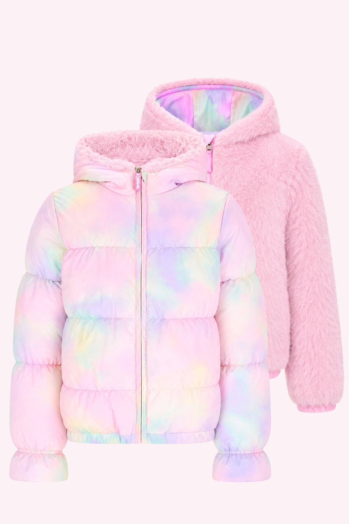 B.Nosy Jessie Omkeerbare Jas Roze