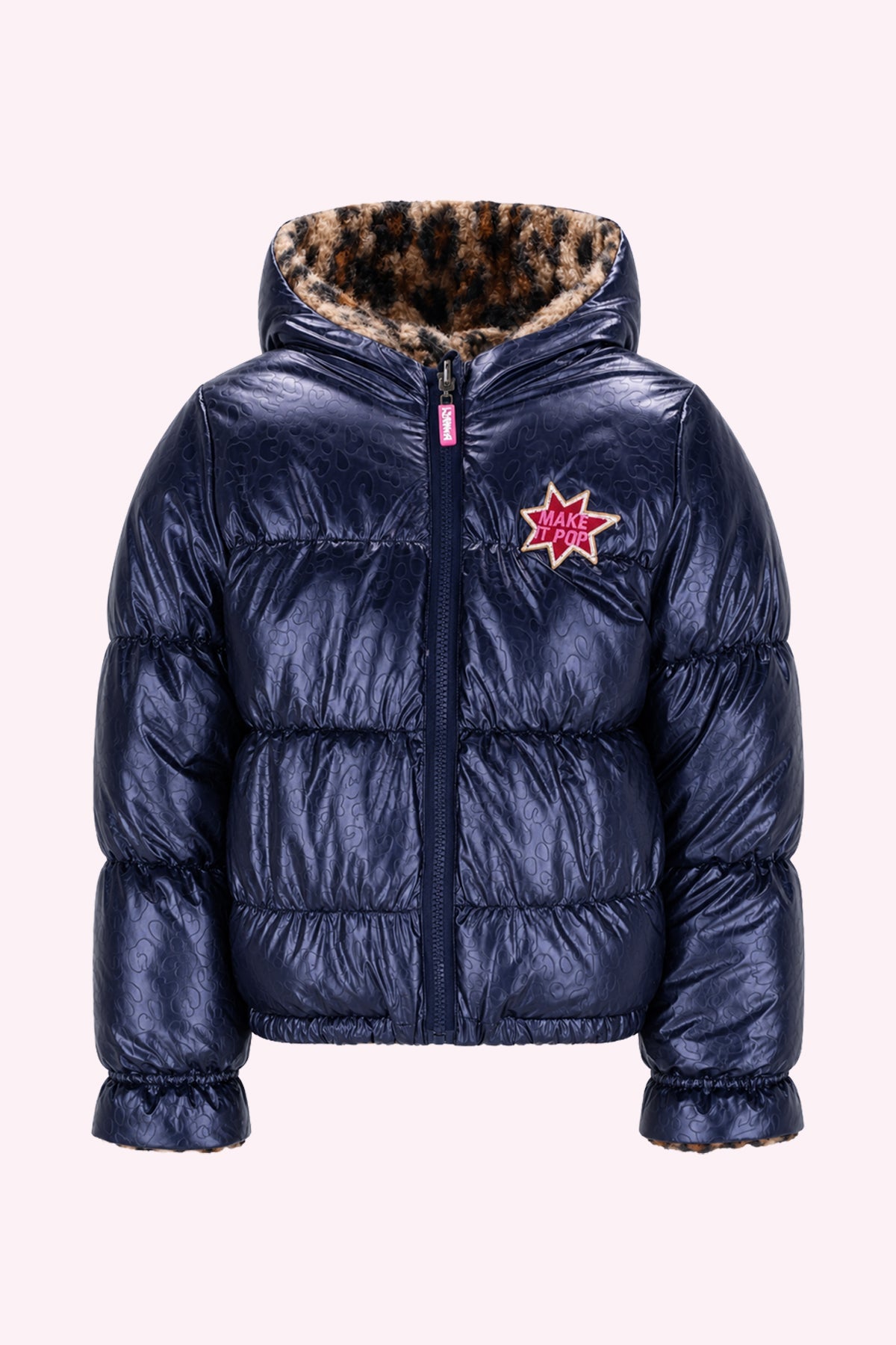 B.Nosy Jessie Omkeerbare Jas Donkerblauw