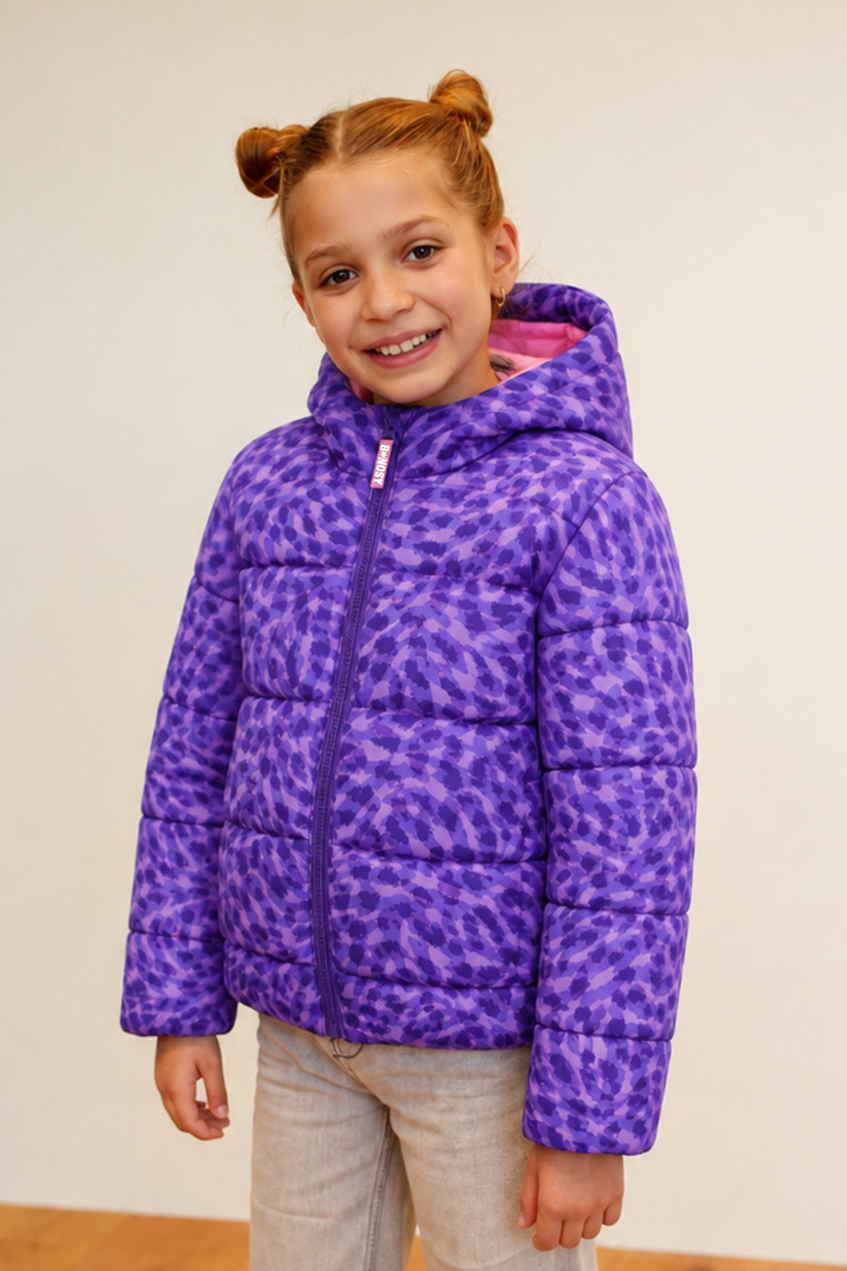 B.Nosy Joy Jas met print Paars