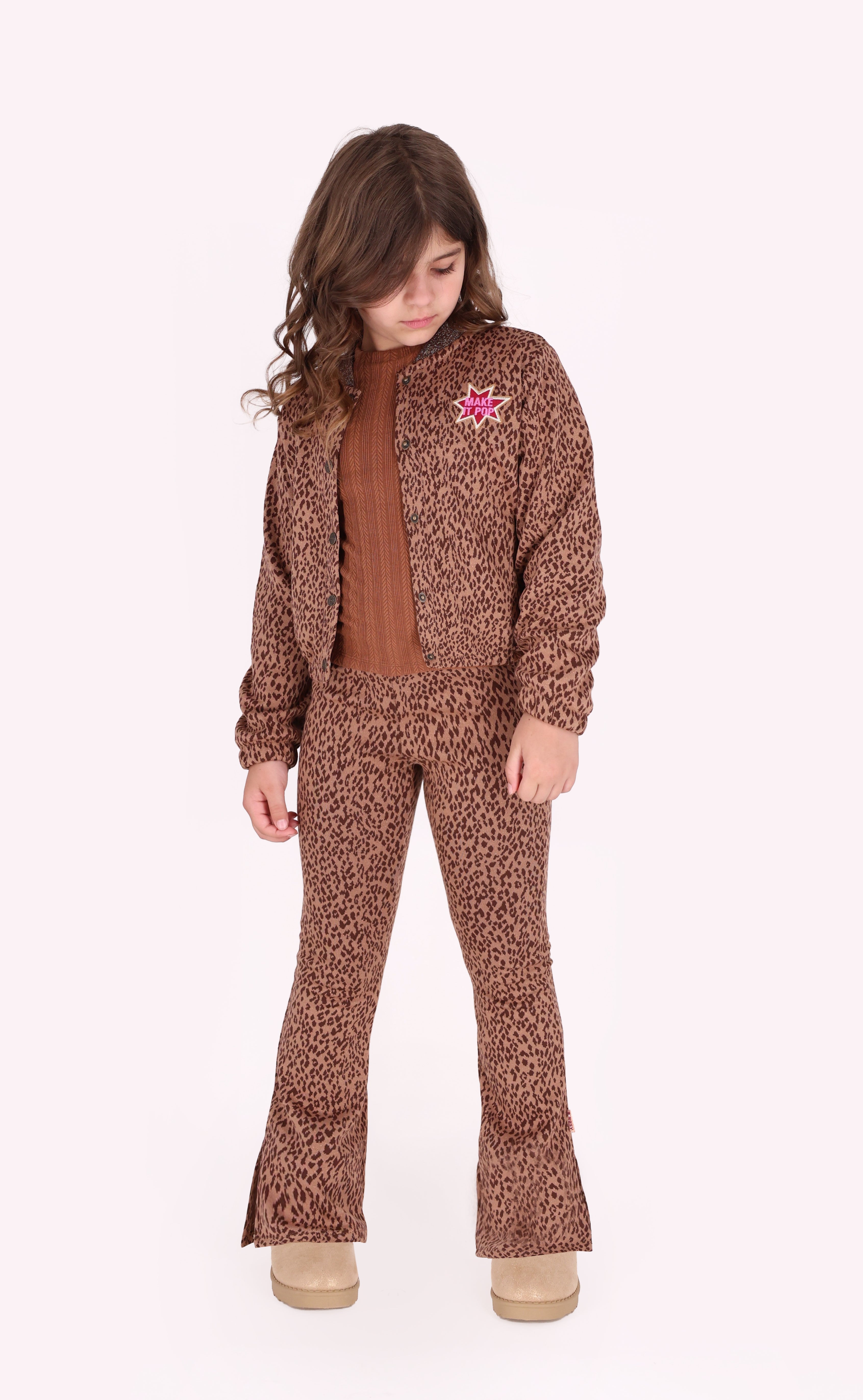 B.Nosy Cynthia Vest Bruin Panterprint