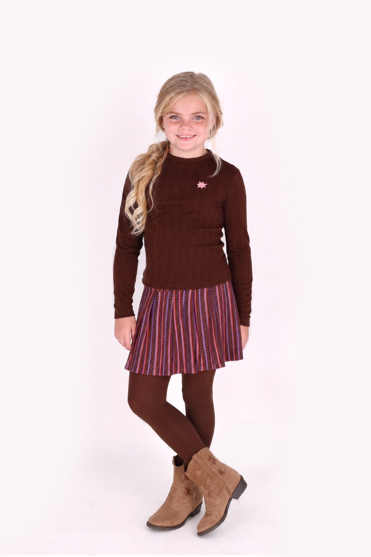 B.Nosy Lizzy Legging Bruin Smart