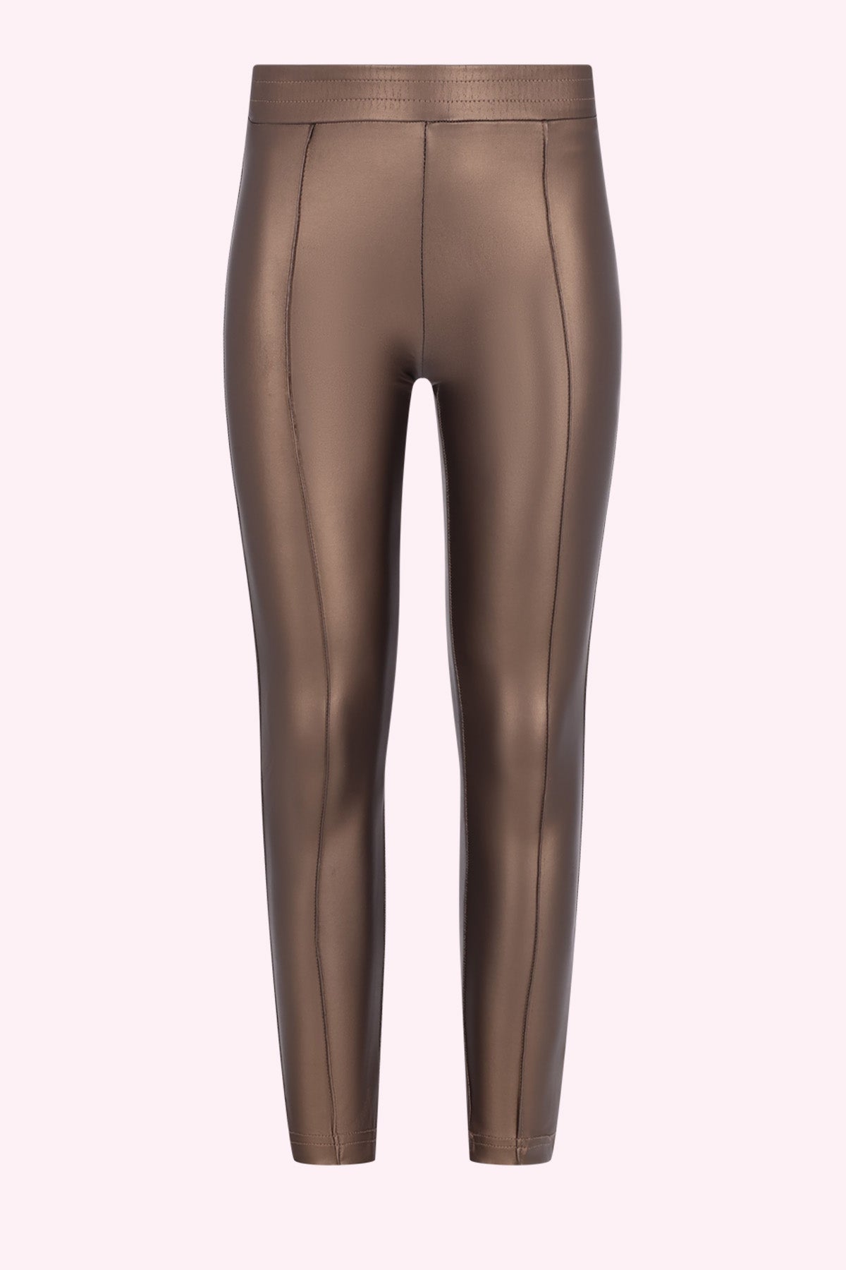 B.Nosy Luna Nep Leren Legging Bruin
