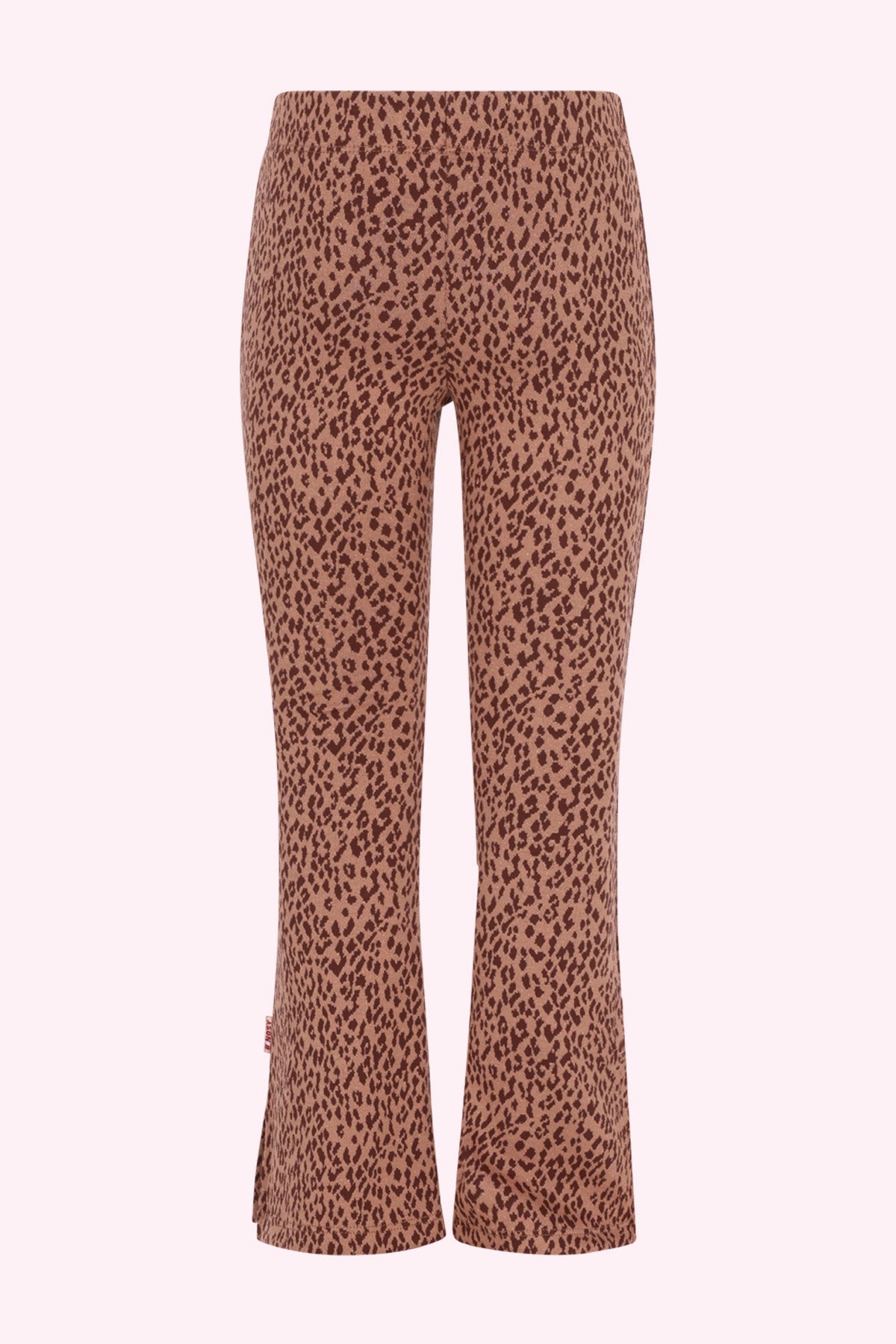 B.Nosy Phae Uitlopende Broek Bruin Panterprint