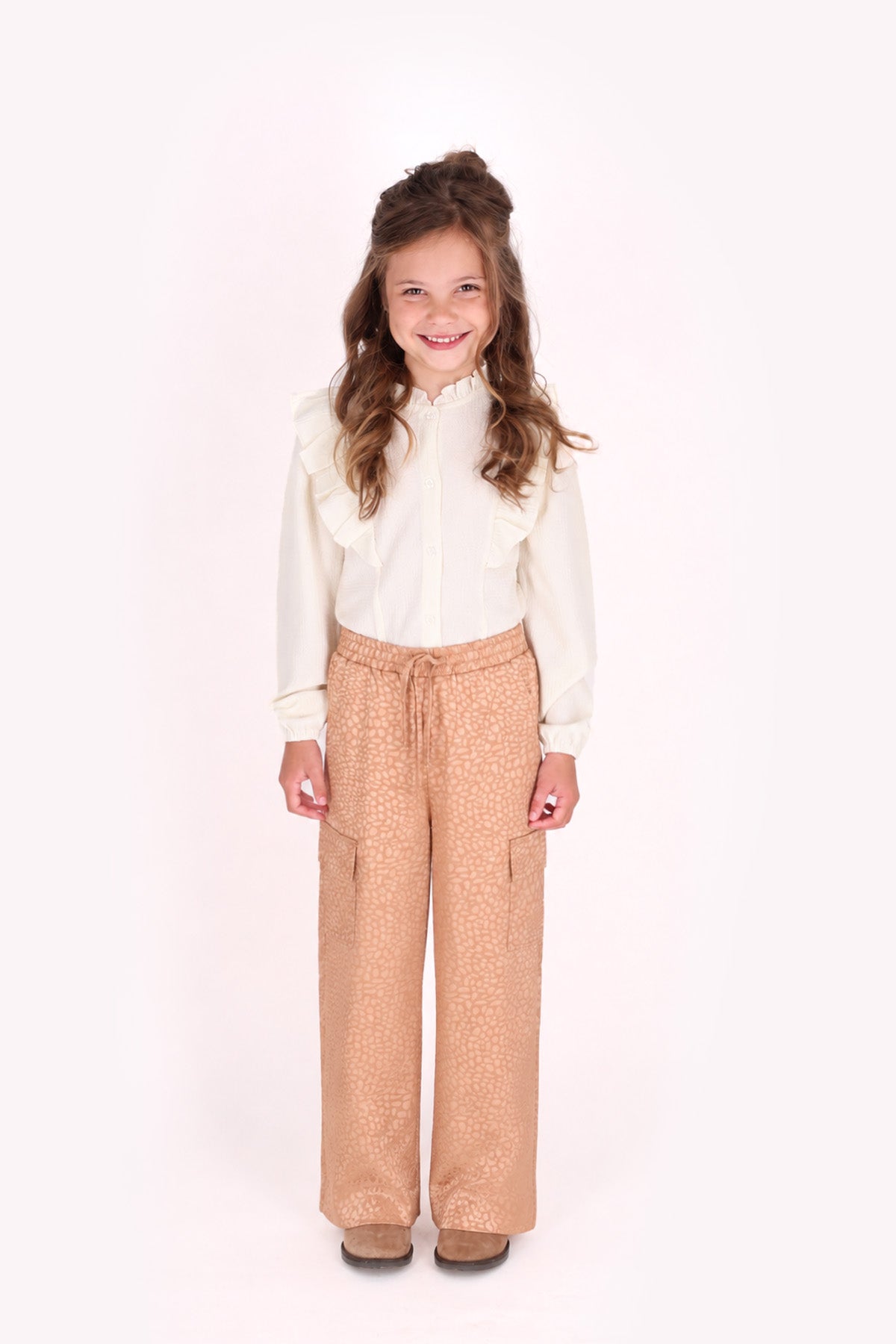 B.Nosy Pinky Cargo Broek Bruin