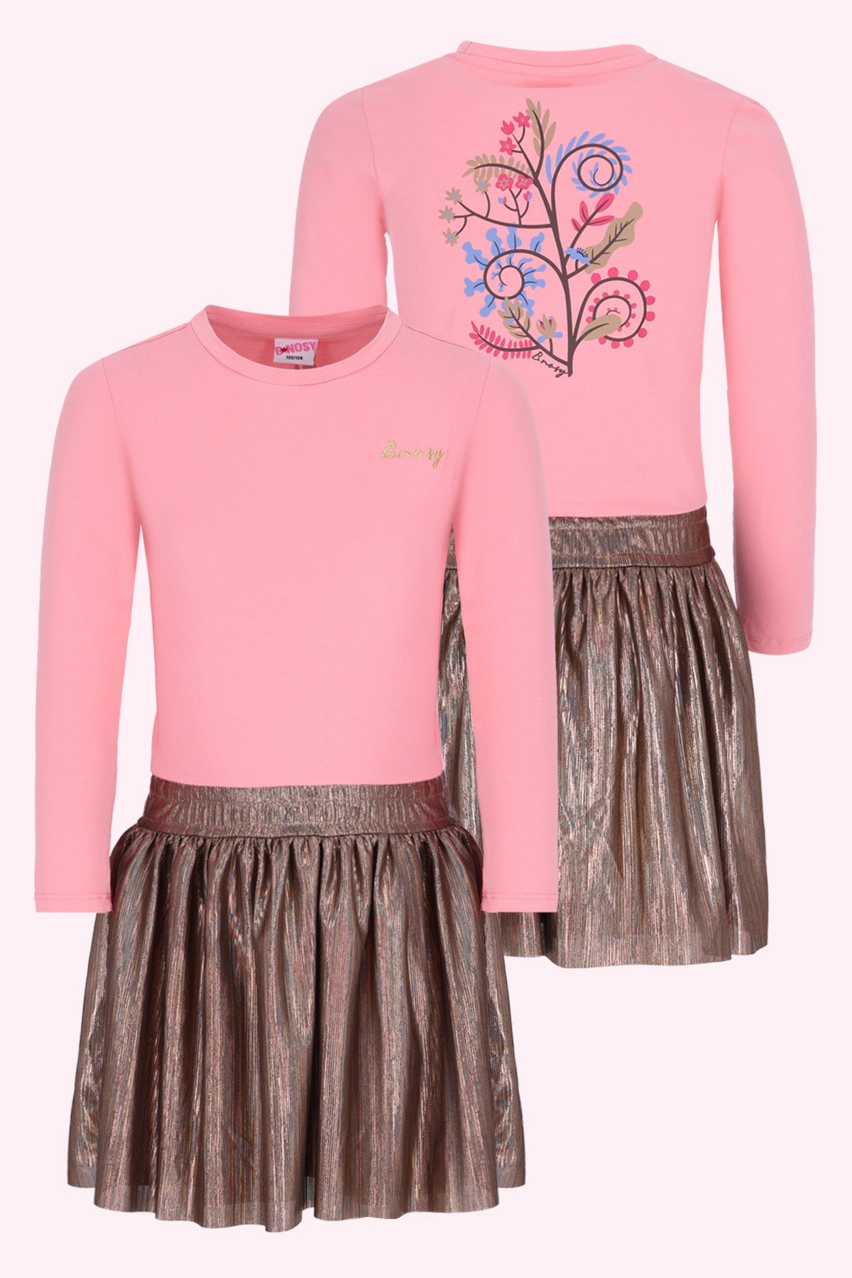 B.Nosy Daisy Jurk Roze