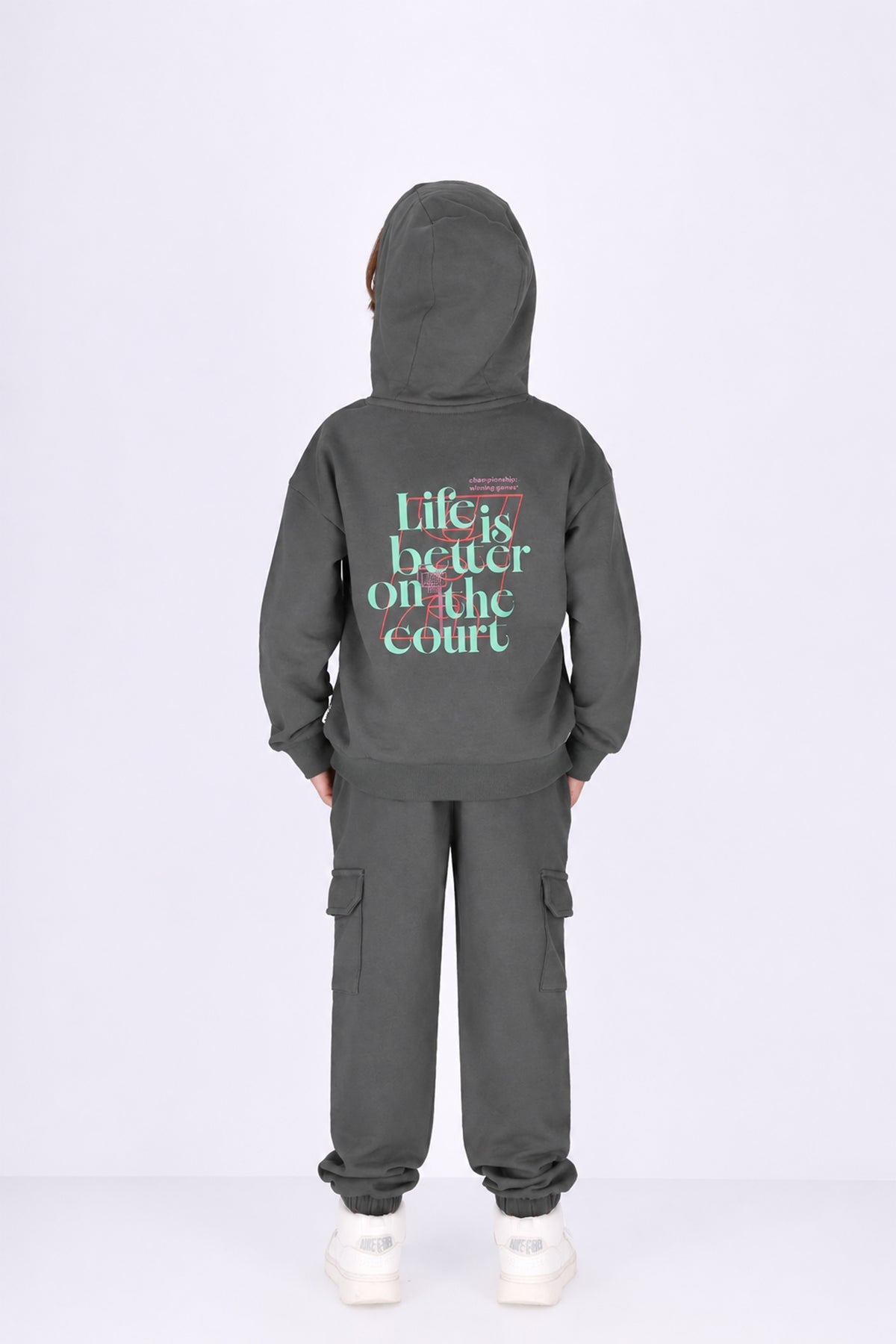 Sep Hoodie Groen A Winner