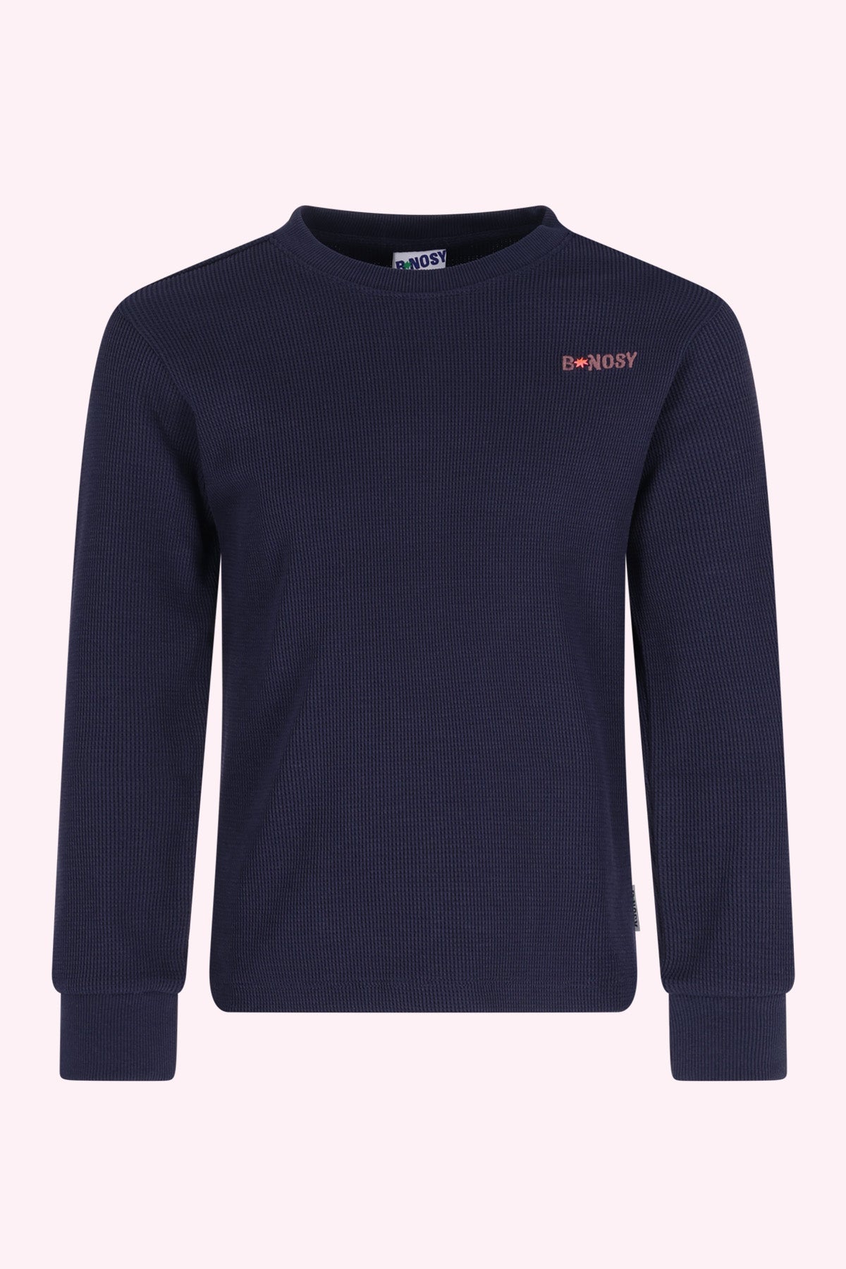 Thomas Lange Mouwen Shirt Donkerblauw