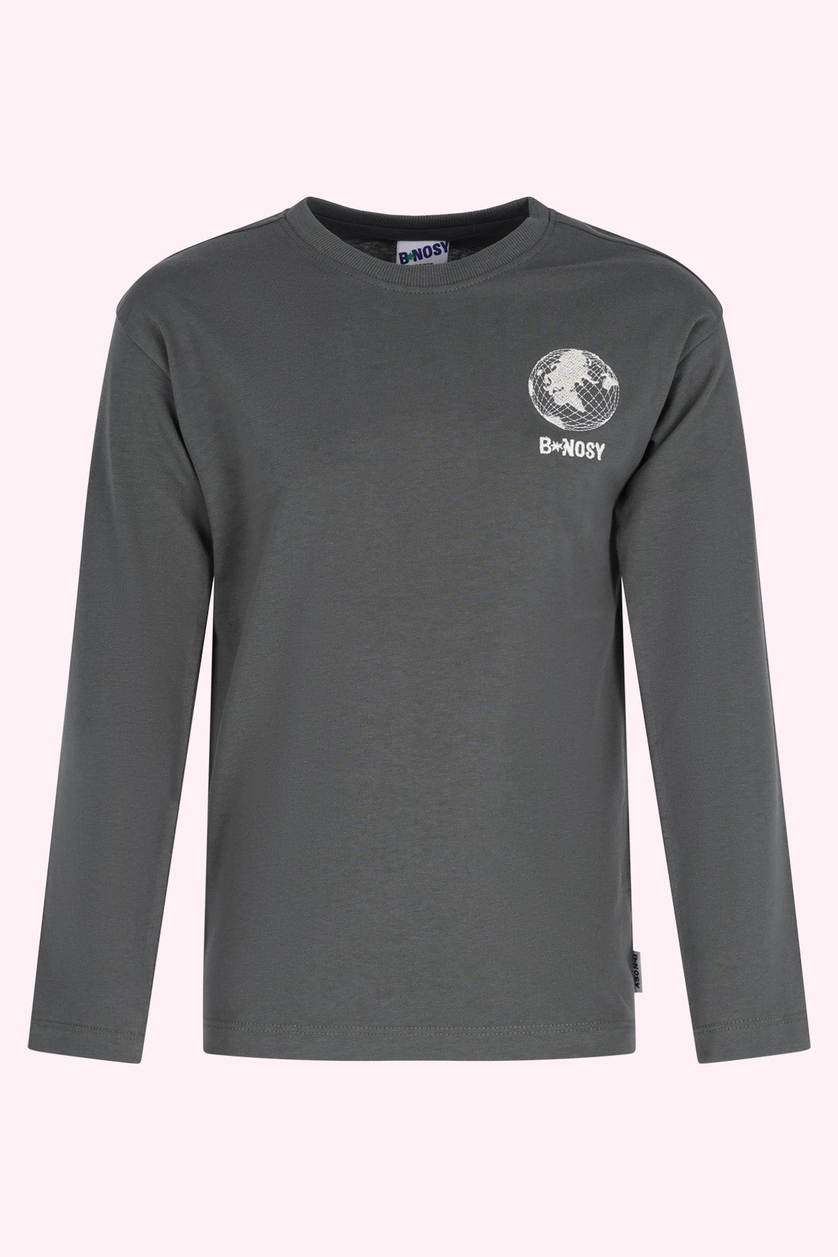 Theo Lange Mouwen Shirt Donkergroen