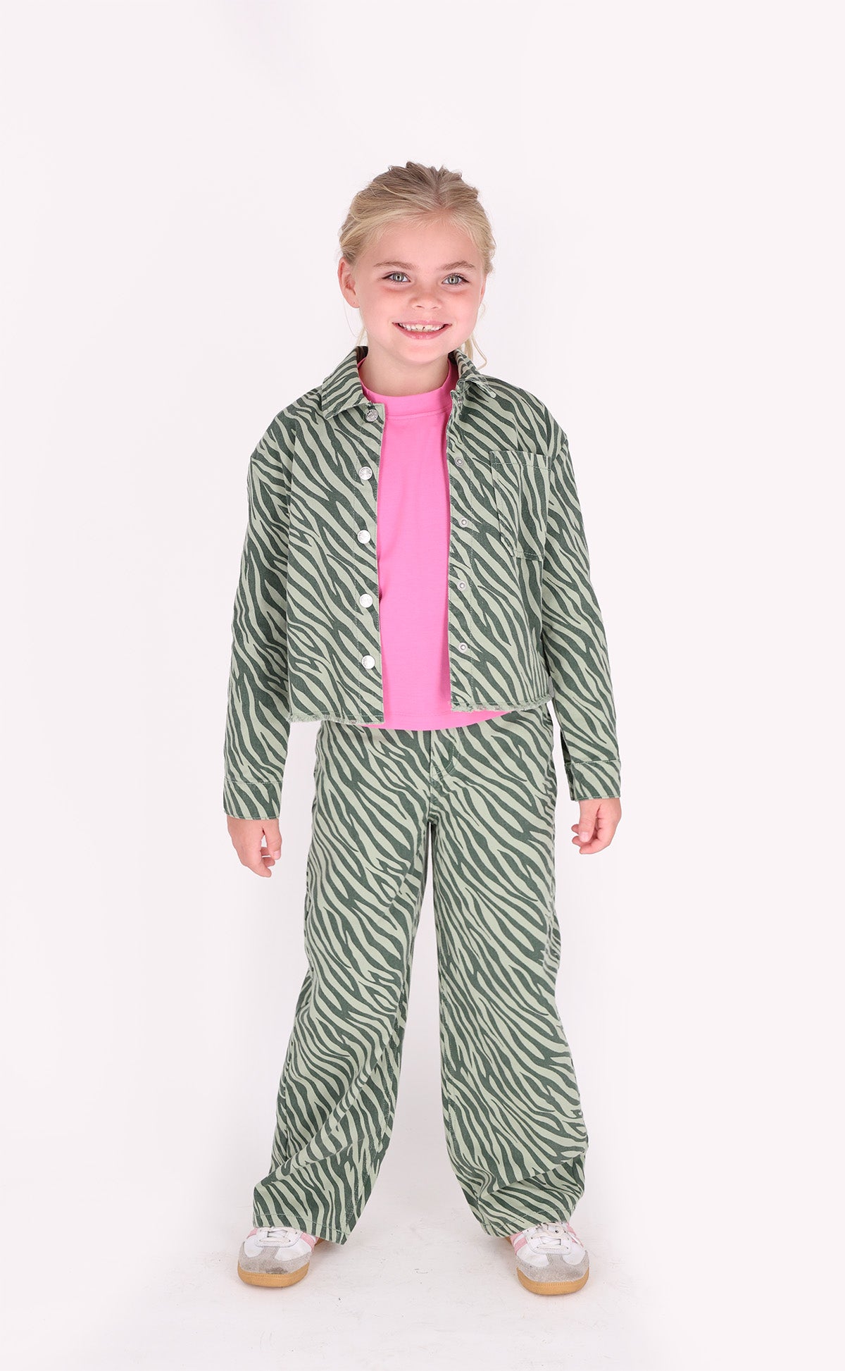 B.Nosy Brix Blouse Groen
