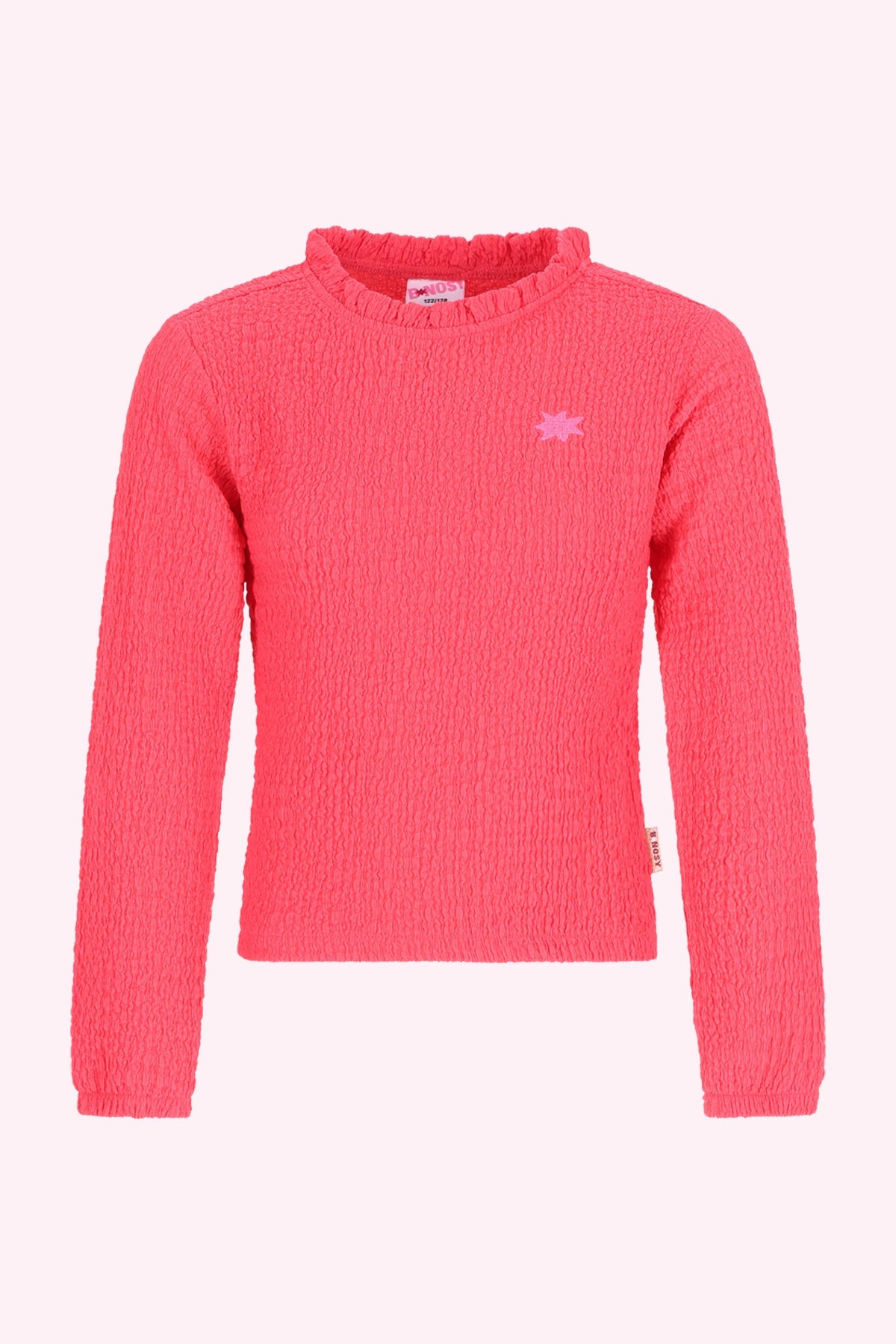 B.Nosy Tilsa Lange Mouwen Shirt Rood