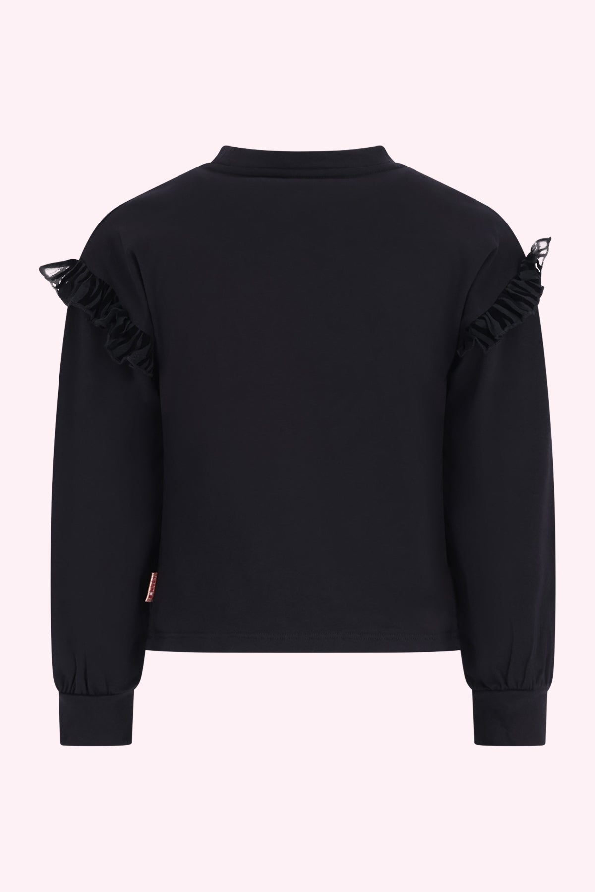B.Nosy Tilsa Lange Mouwen Shirt Zwart