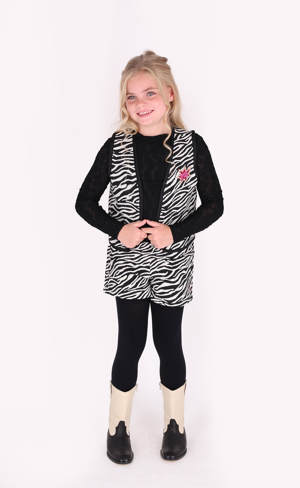 B.Nosy Pam Korte Broek Zwart