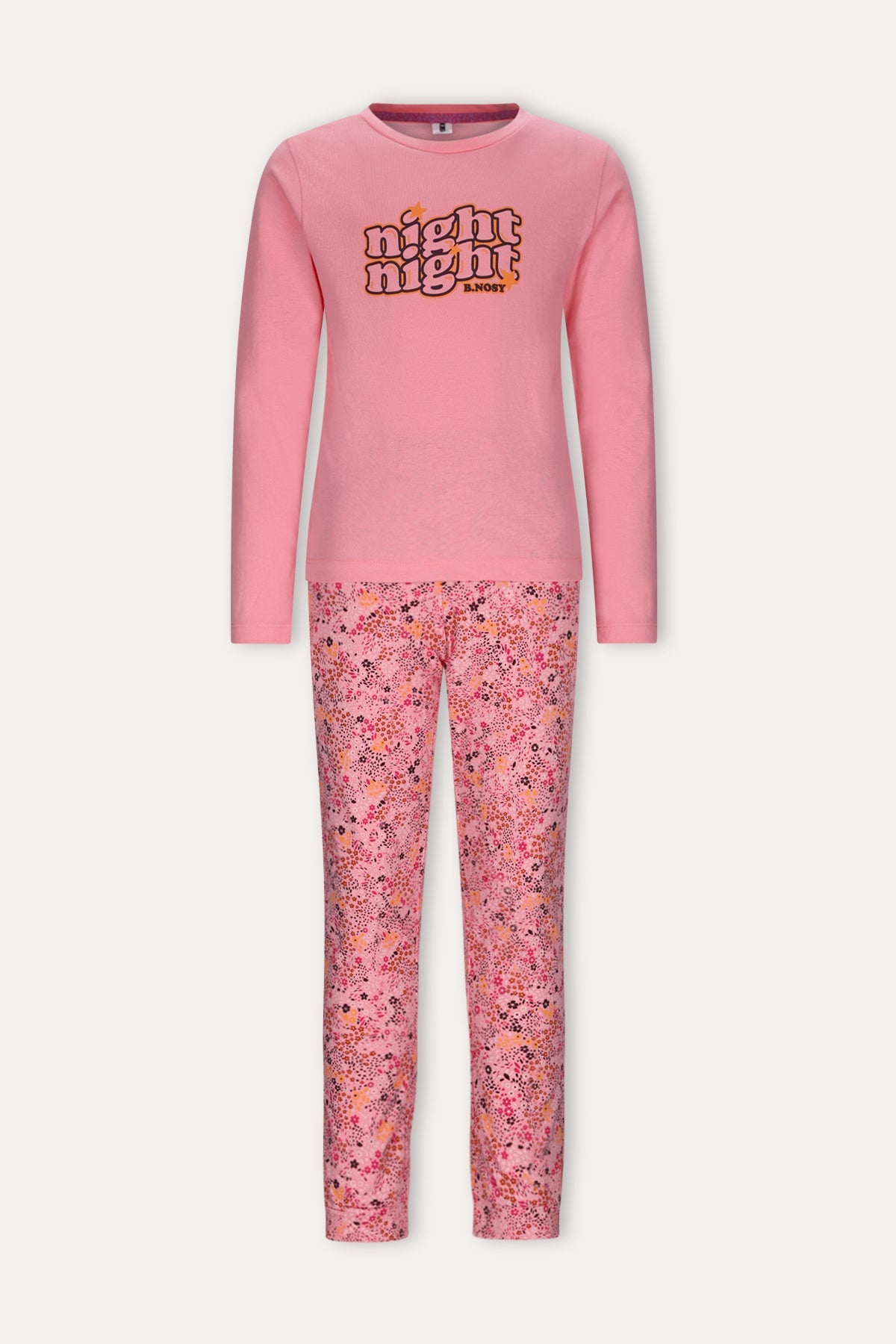Zoe B.Nosy girls pyjama Geranium