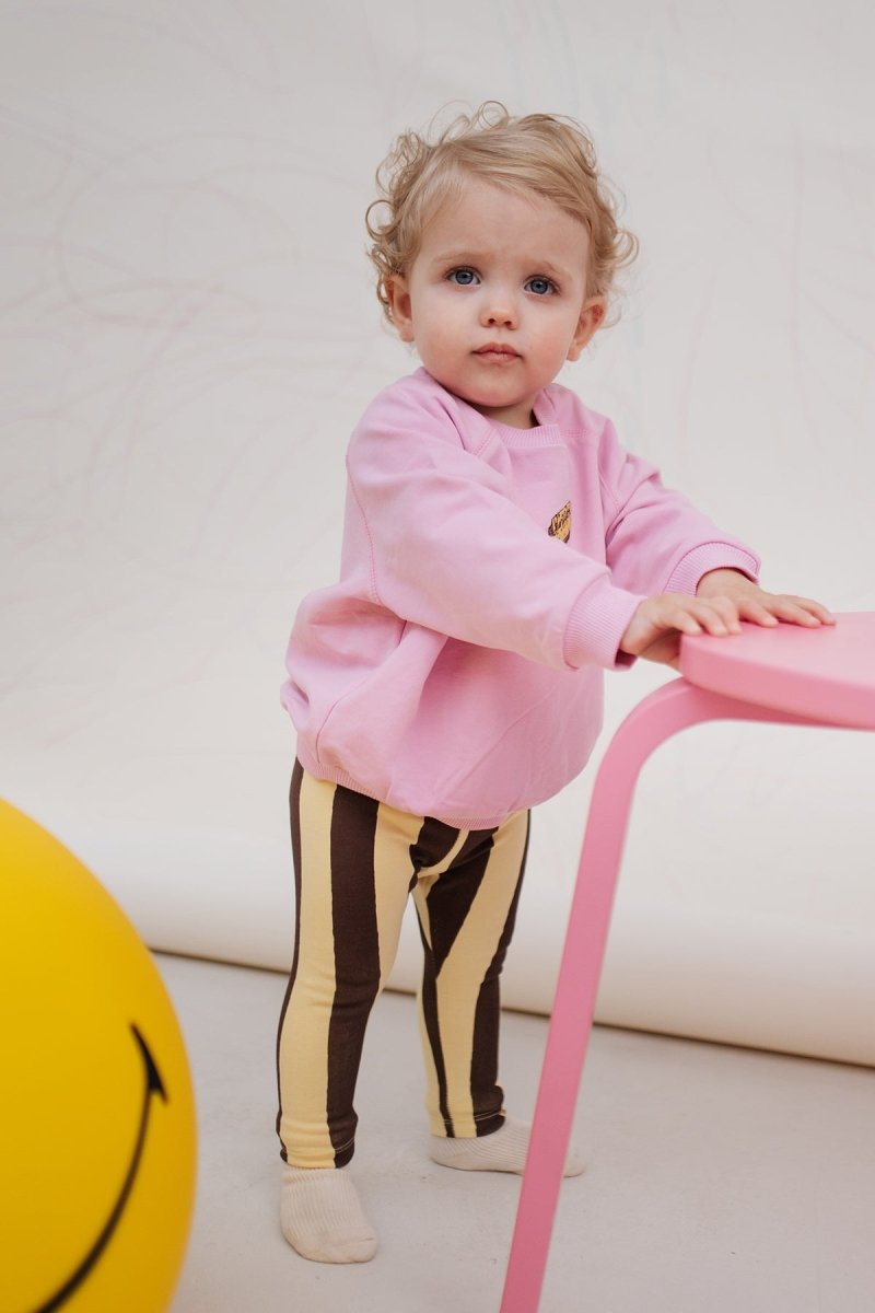Aiden Baby Sweater Roze - The New Chapter Store
