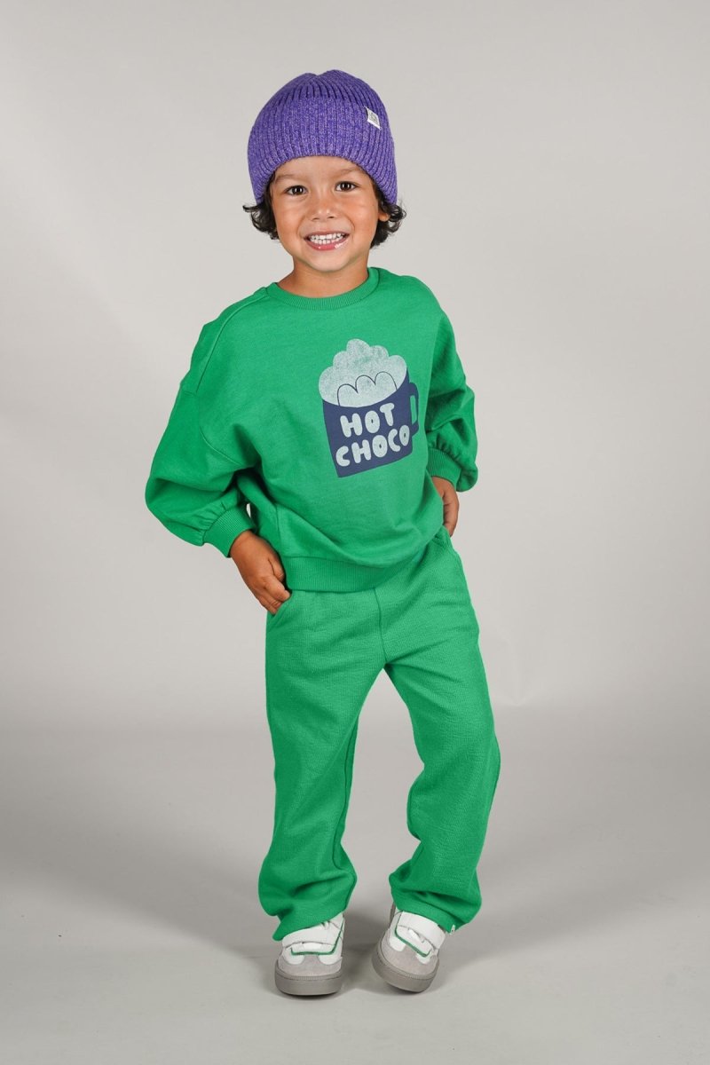 Benja Sweater Groen - The New Chapter Store