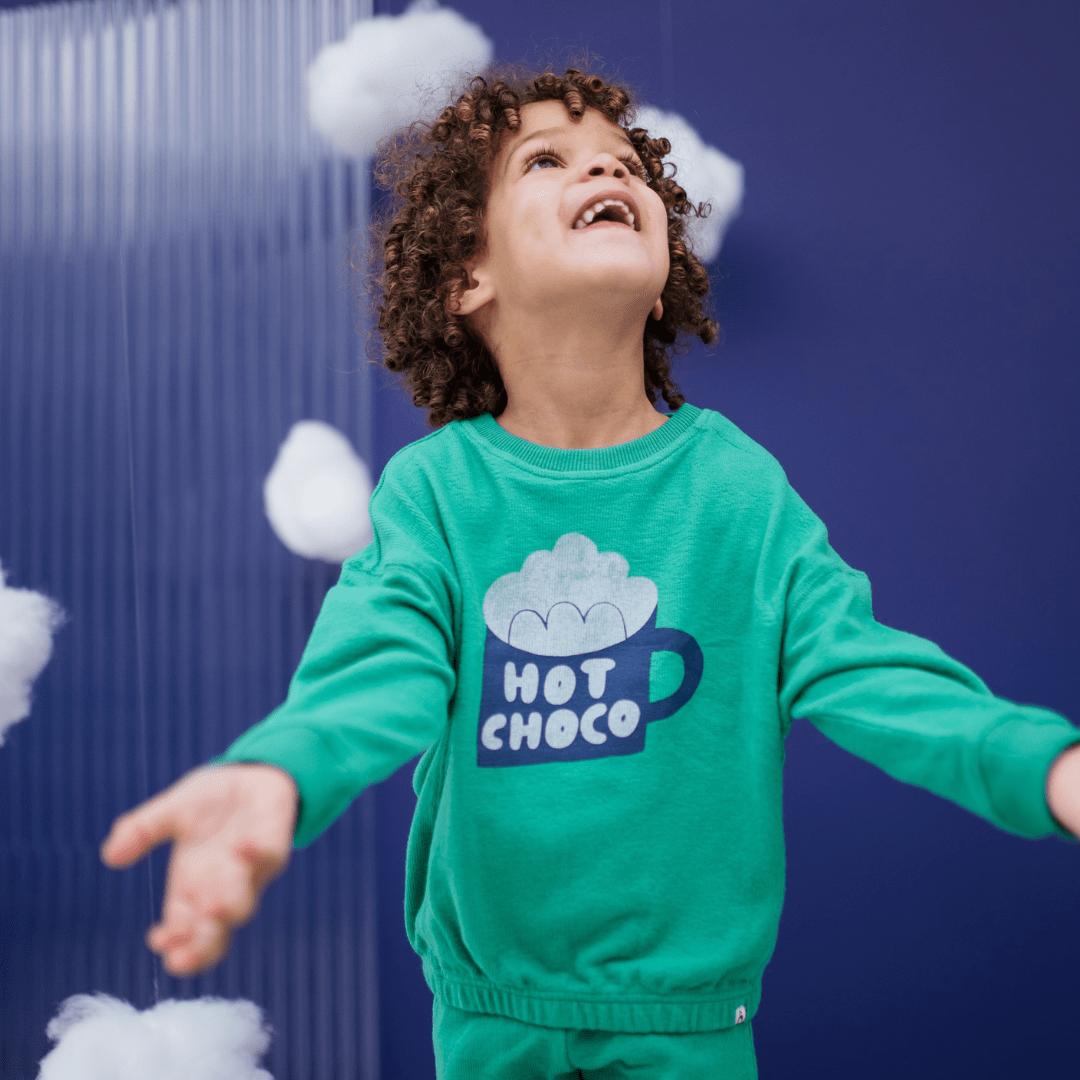 Benja Sweater Groen - The New Chapter Store