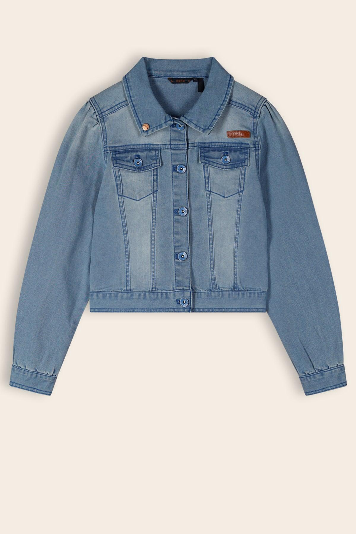 Dove Denim Jasje Blauw - NoNo Kidswear