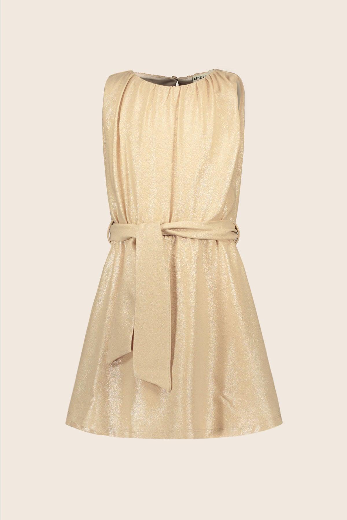 LikeFLO Dress Monet Champagne - LikeFlo