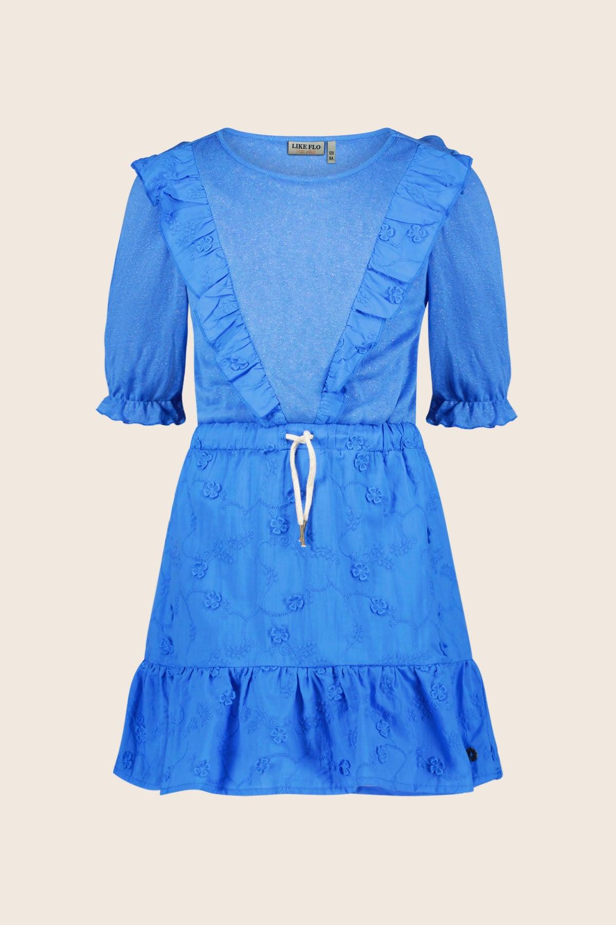 LikeFLO Dress Toos Blue Metallic - LikeFlo