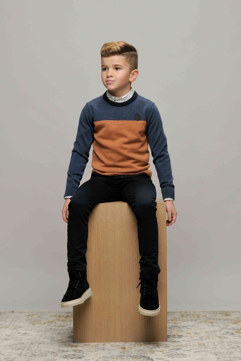 DYLAN Garçon twill trousers - Le Chic Fashion