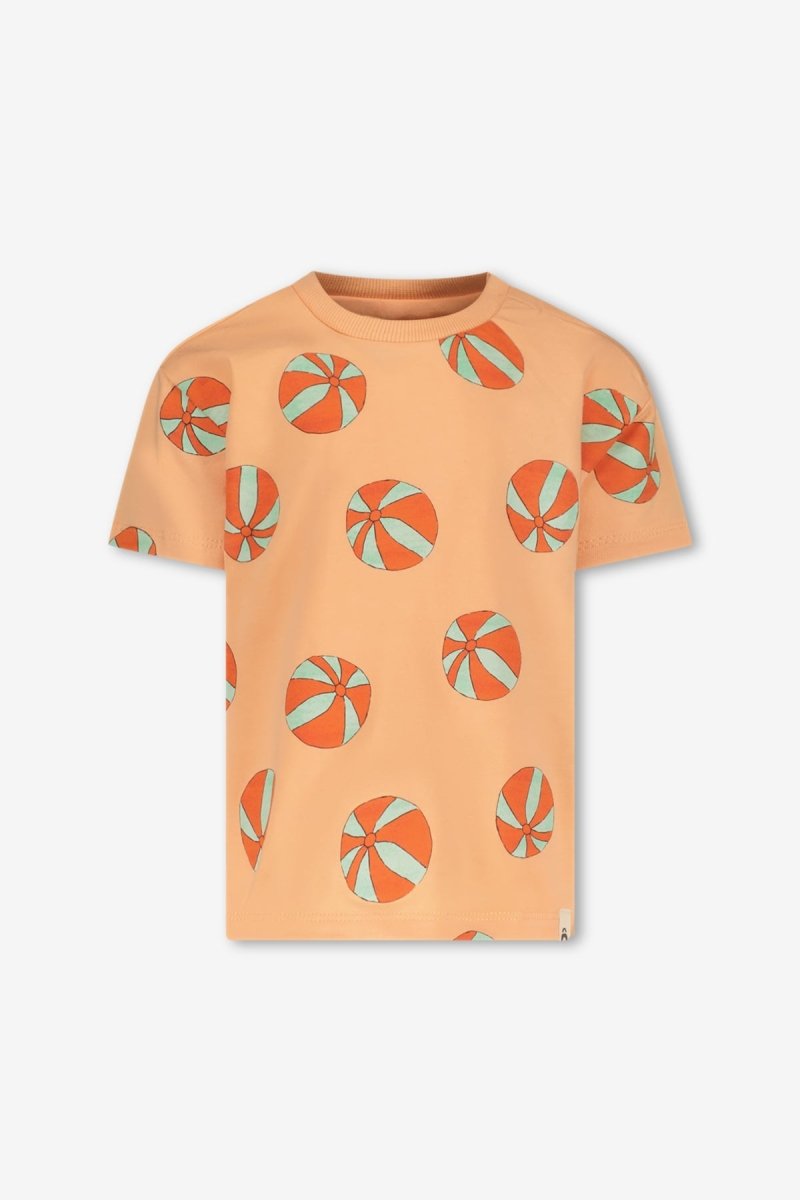 Ezra T-shirt oranje Dancing - The New Chapter Store