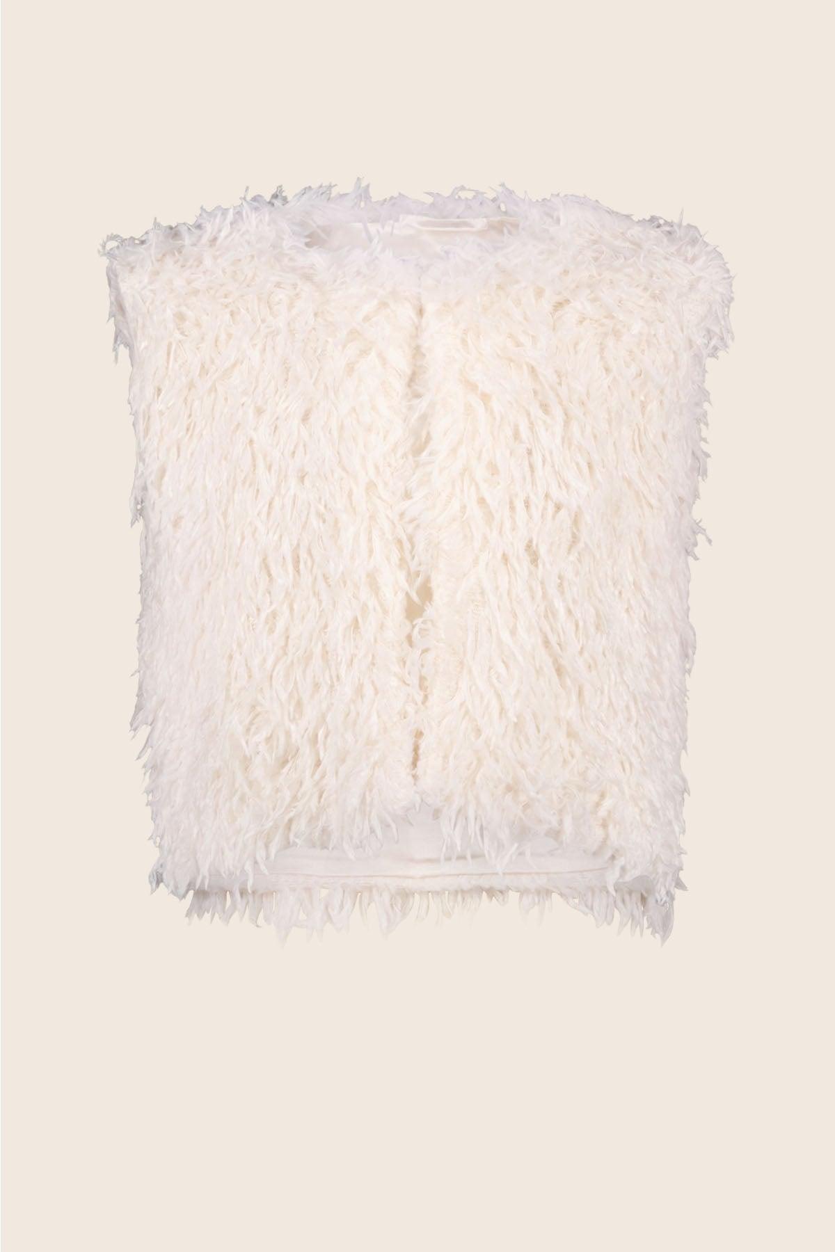 LikeFLO Gilet Darcy Off-White - LikeFlo