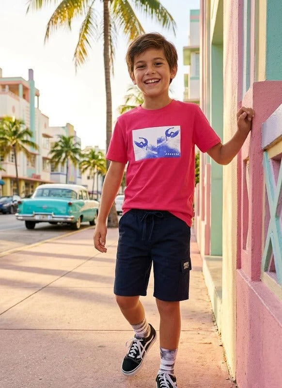 Moodstreet Lewis Surf Photo's T-Shirt
