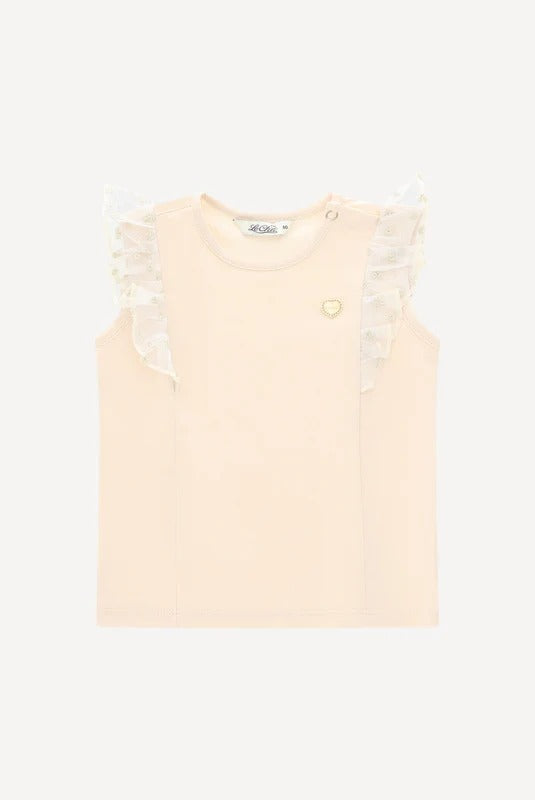 Le Chic NOPPYA mouwloos T-shirt. Sands of Time