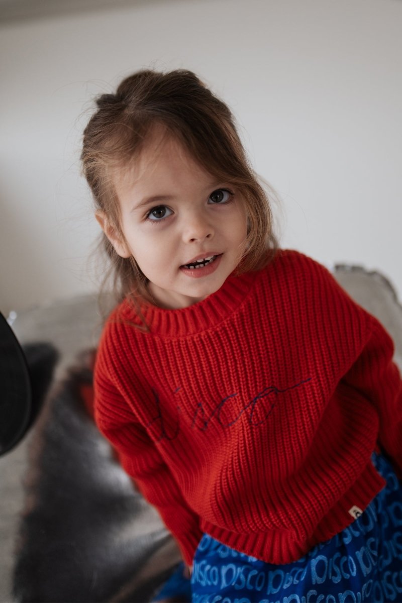 Jamie Sweater Rood - The New Chapter Store