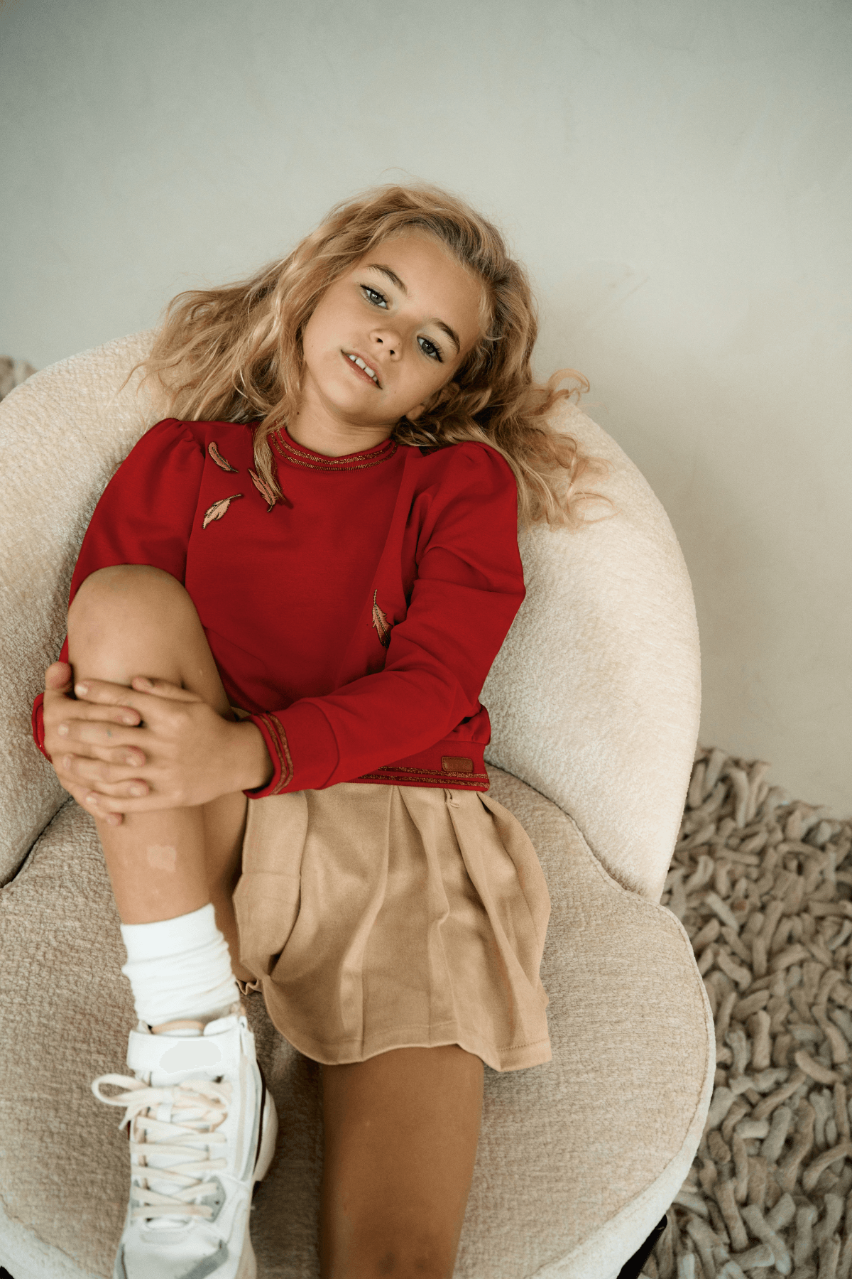Kate Sweater Ronde Hals - NoNo Kidswear
