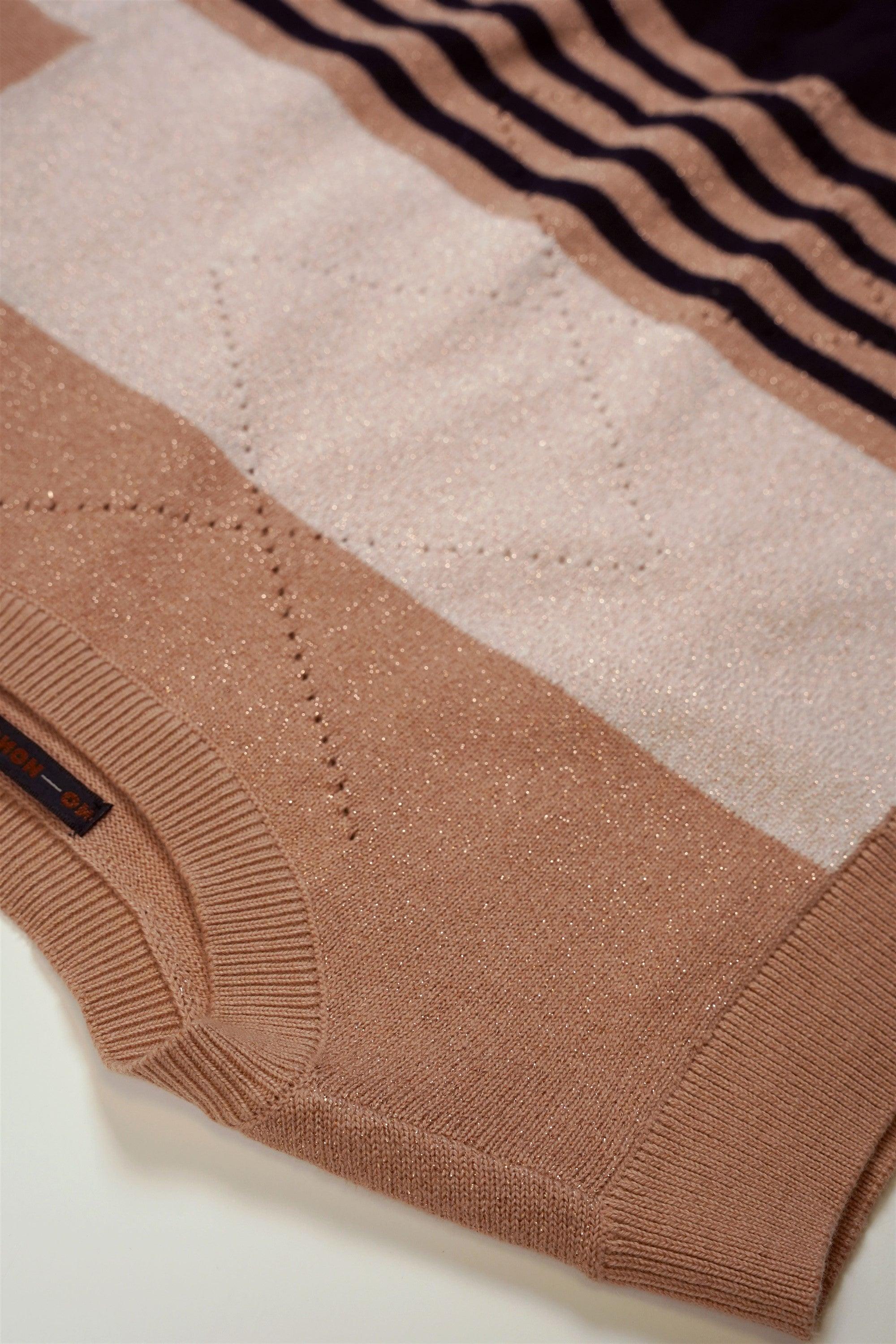 Kency Gebreide Spencer Navy - NoNo Kidswear