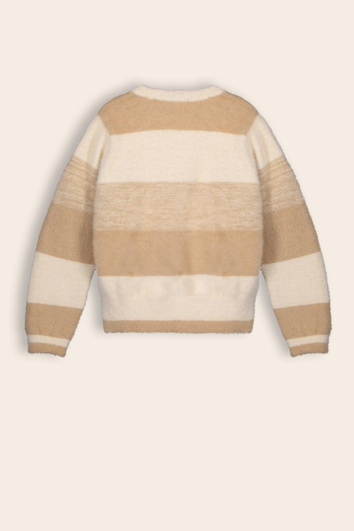 Ketan Gestreepte Gebreide Zachte Trui - NoNo Kidswear