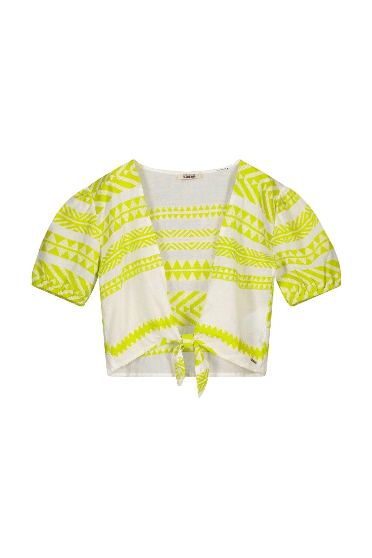 Teen Collab Luna Knotted Top Bird - LikeFlo