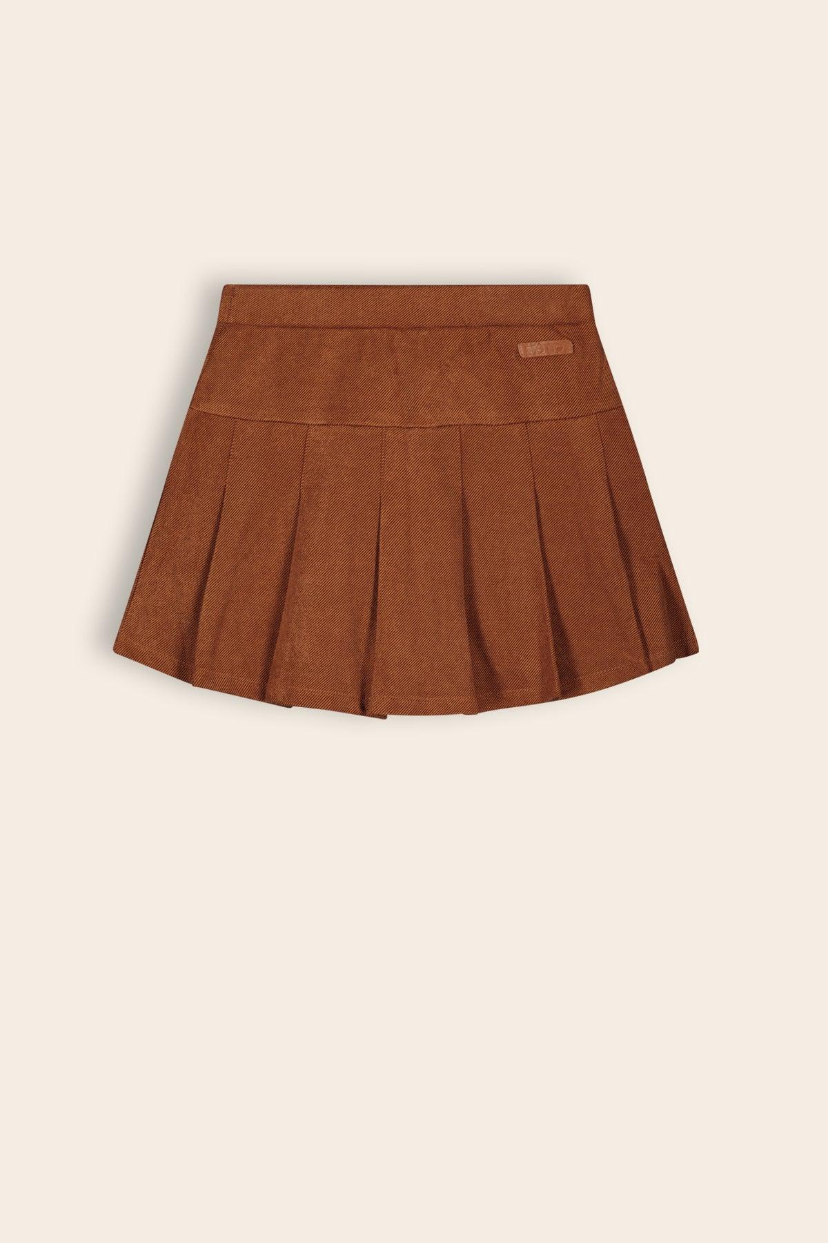 Nema Twill Jersey Geplooide Rok - NoNo Kidswear