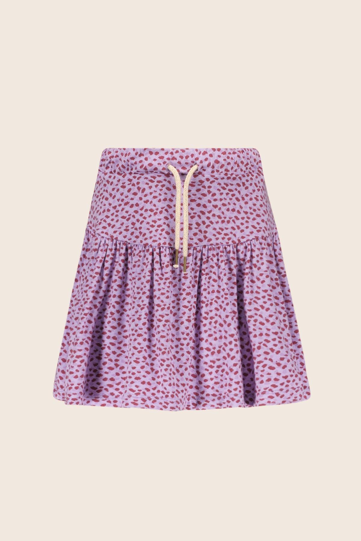 LikeFLO Skirt Vada Lilac Dot - LikeFlo