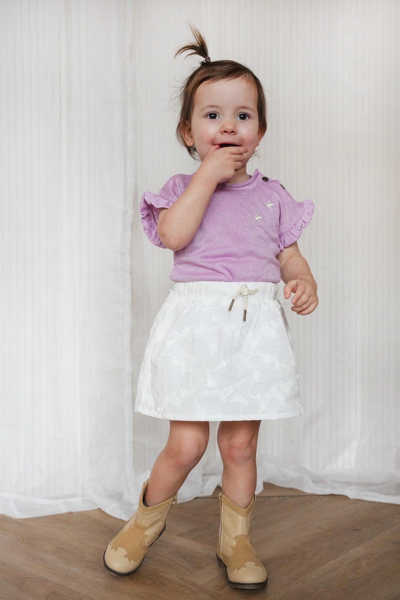 LikeFLO Skirt Vieve Off White - LikeFlo