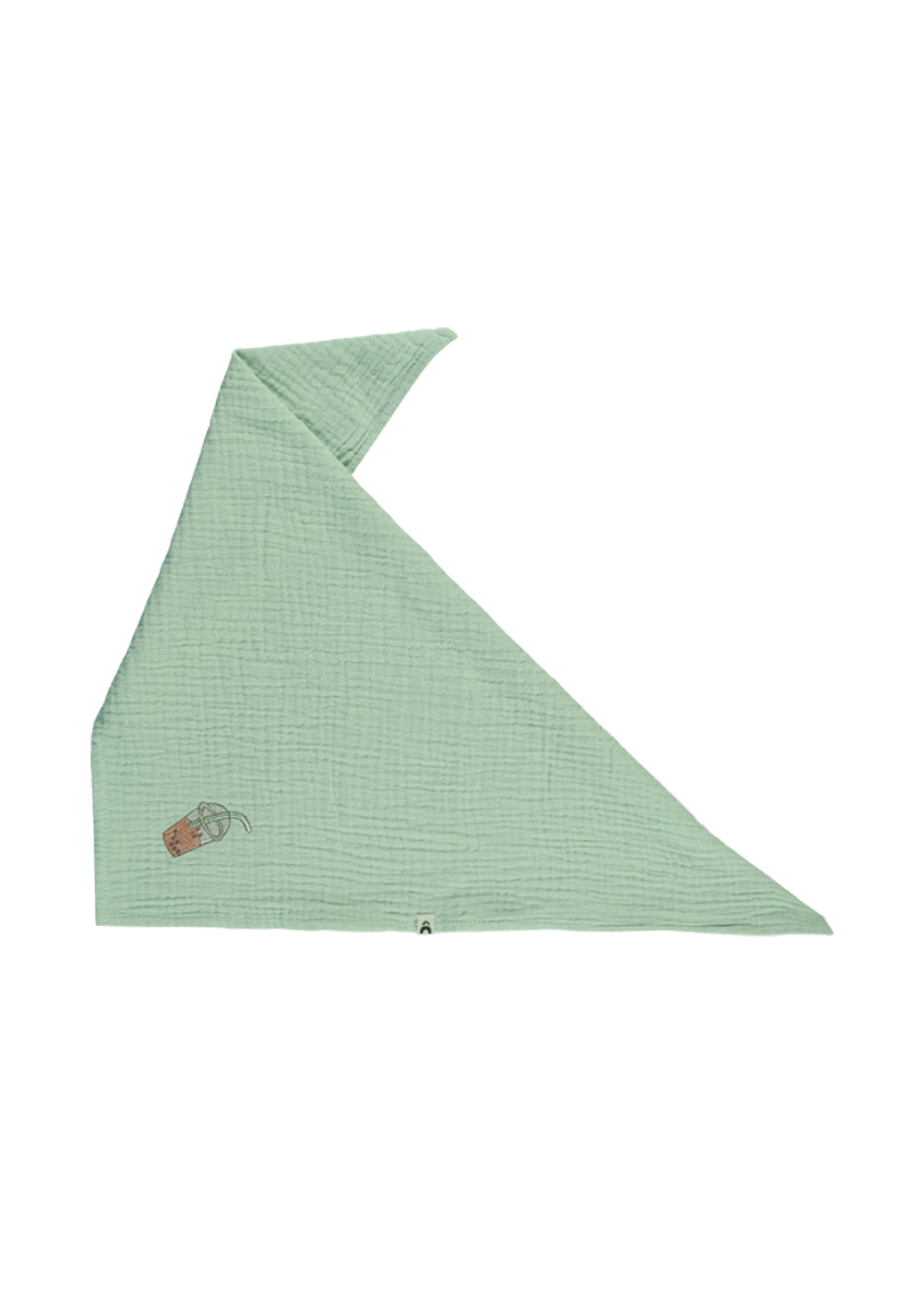 Skye scarf green - The New Chapter Store